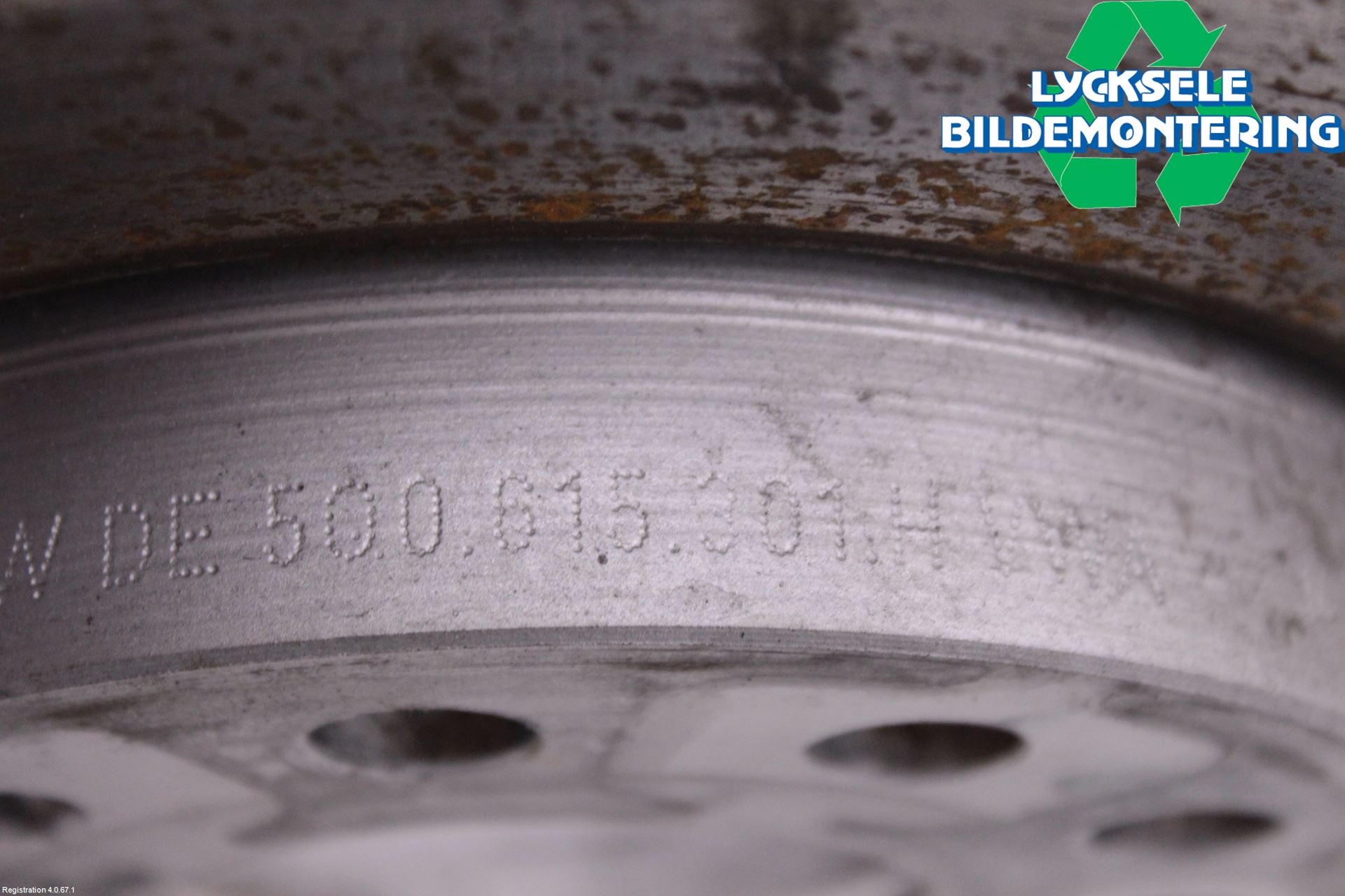 Volkswagen VW GOLF / E-GOLF VII 13-20 Bromsskiva Fram