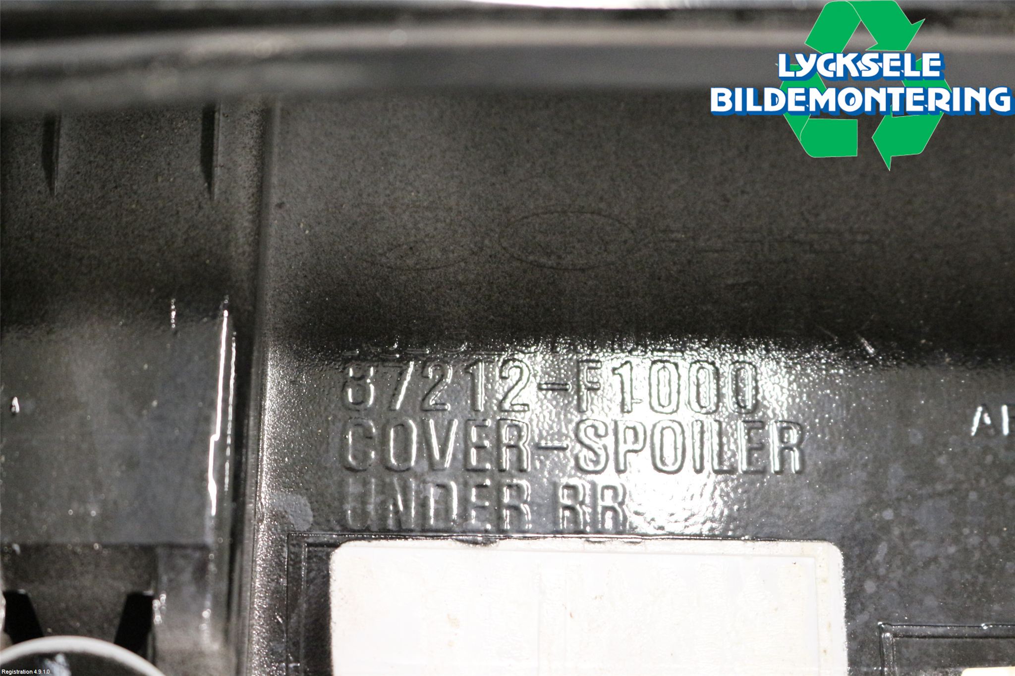 Kia SPORTAGE (QL) 16-21 Spoiler Baklucka