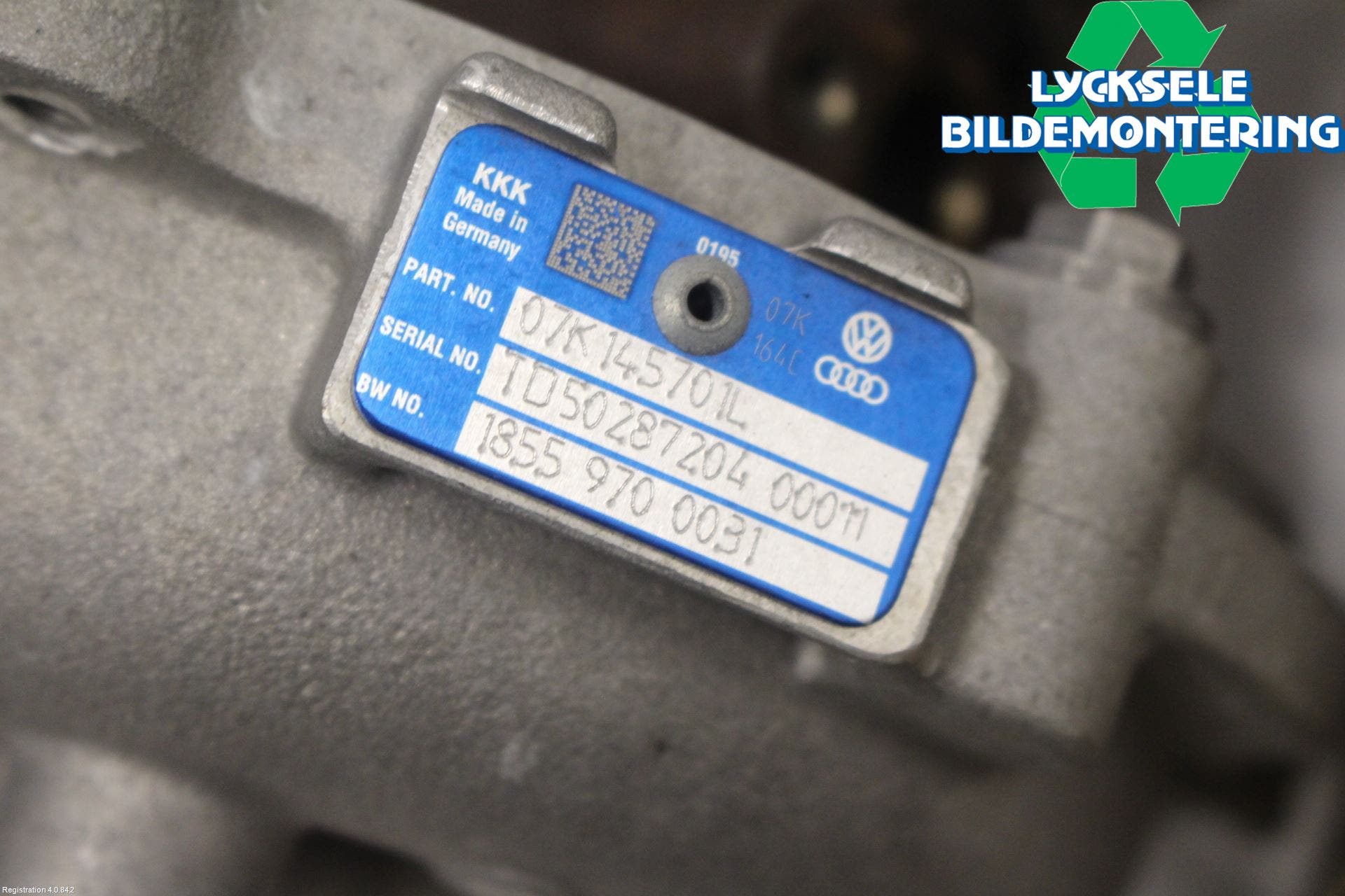 Audi A3/S3 8V 13-20 Turboaggregat