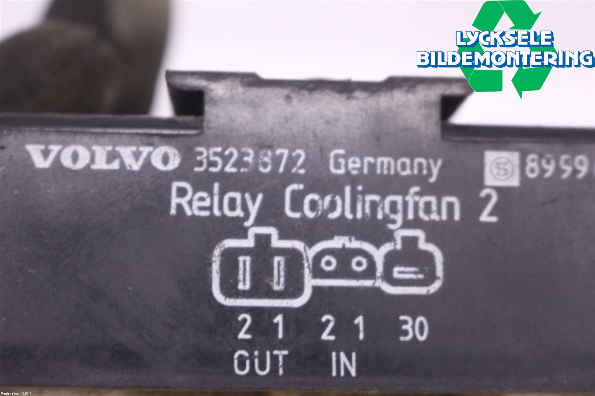 Volvo 940 91-98 Relä Kylfläkt