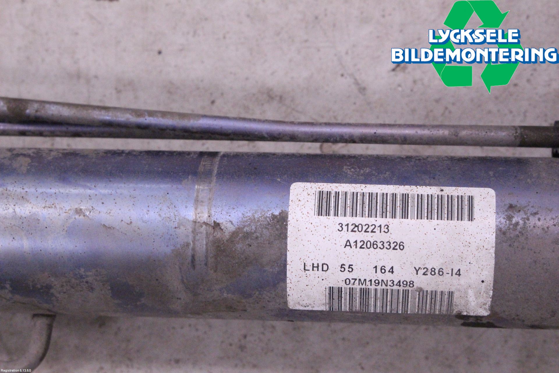 Volvo V70 08-13 Styrväxel Servo -Snäcka