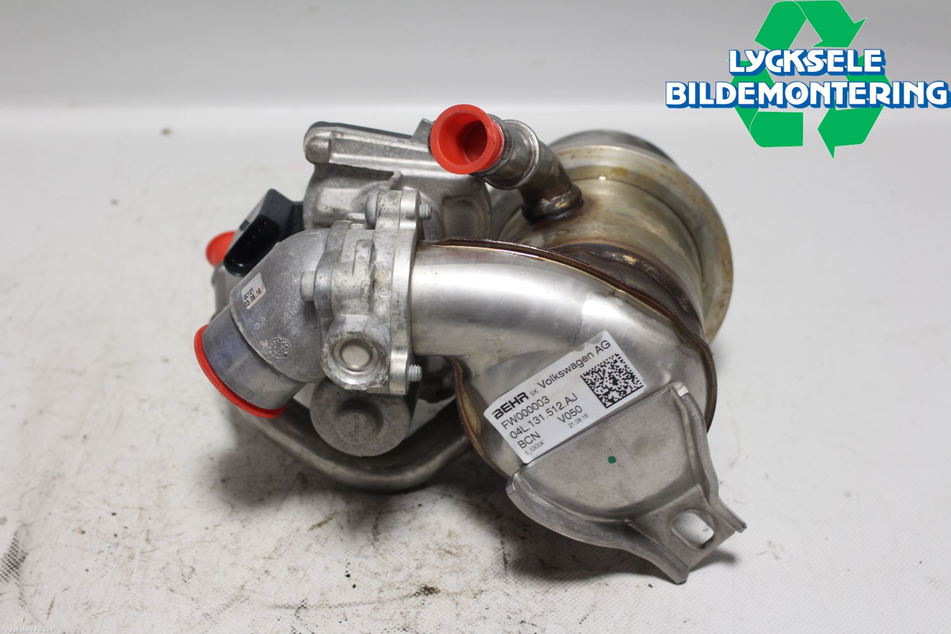 Volkswagen VW CADDY 16-20 Avgaskylare