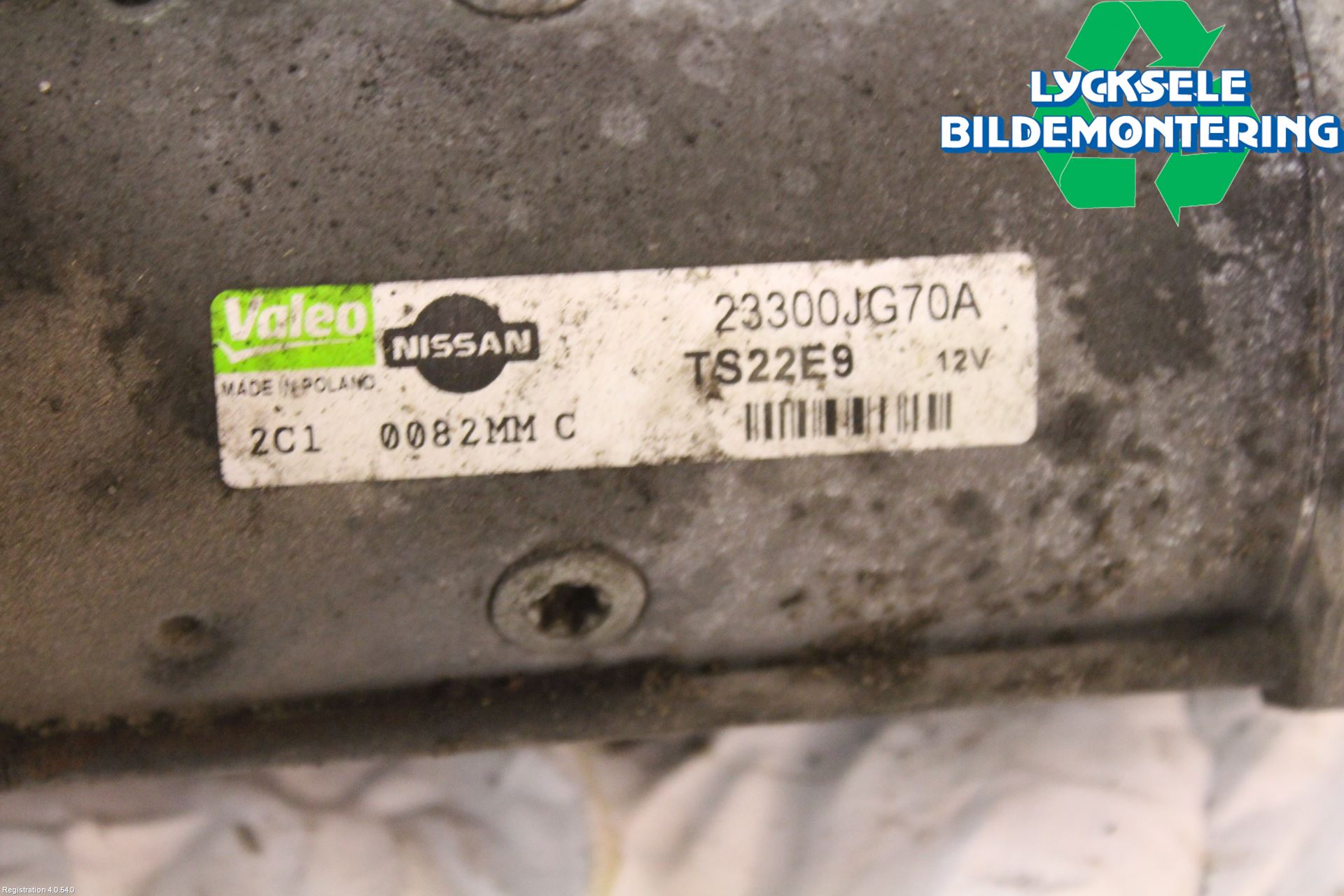 Nissan QASHQAI+2  10-14 Startmotor Diesel