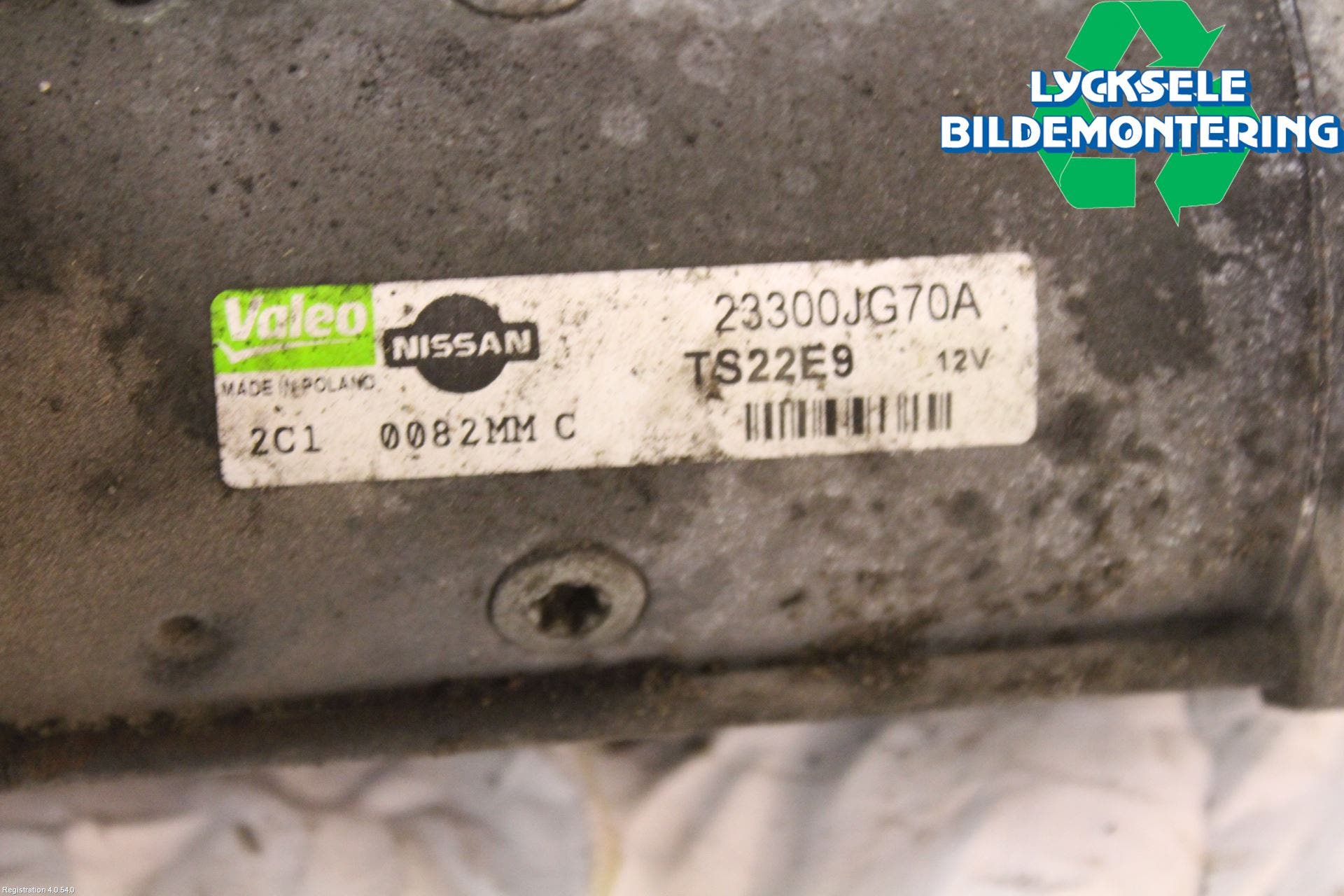 Nissan QASHQAI+2 10-14 Startmotor Diesel