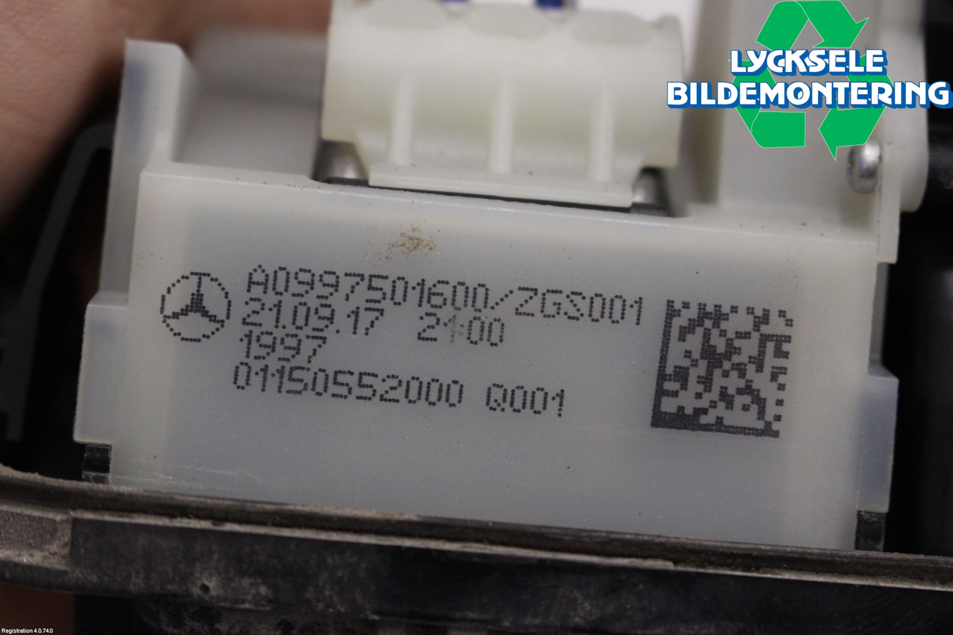 Mercedes-Benz MB E-KLASS (W213) 16-23 Bakluckehandtag