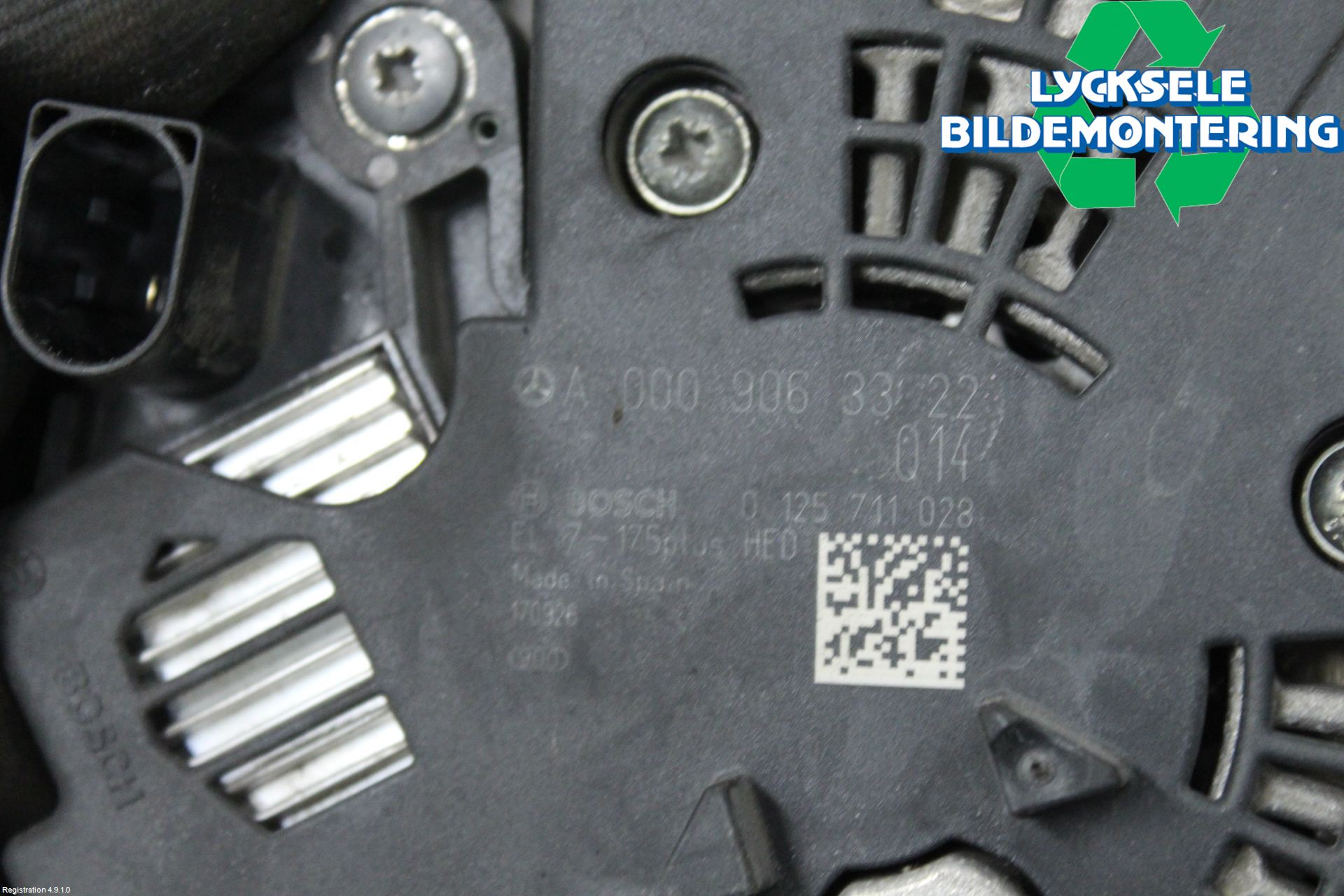 Mercedes-Benz MB CLA-KLASS (C117/X117) 13-19 Generator
