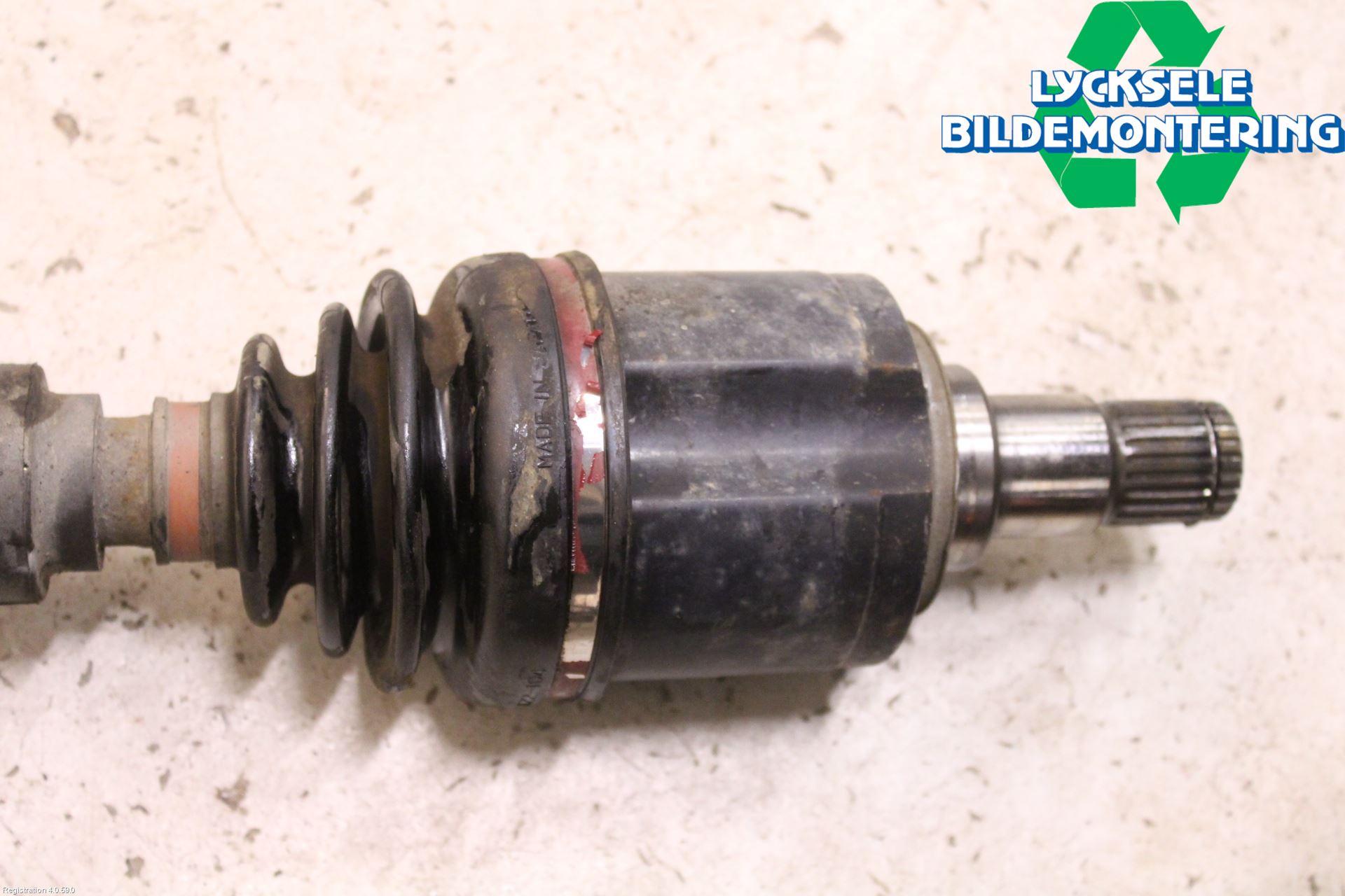 Mitsubishi ASX 10-22 Drivaxel Fram Vänster