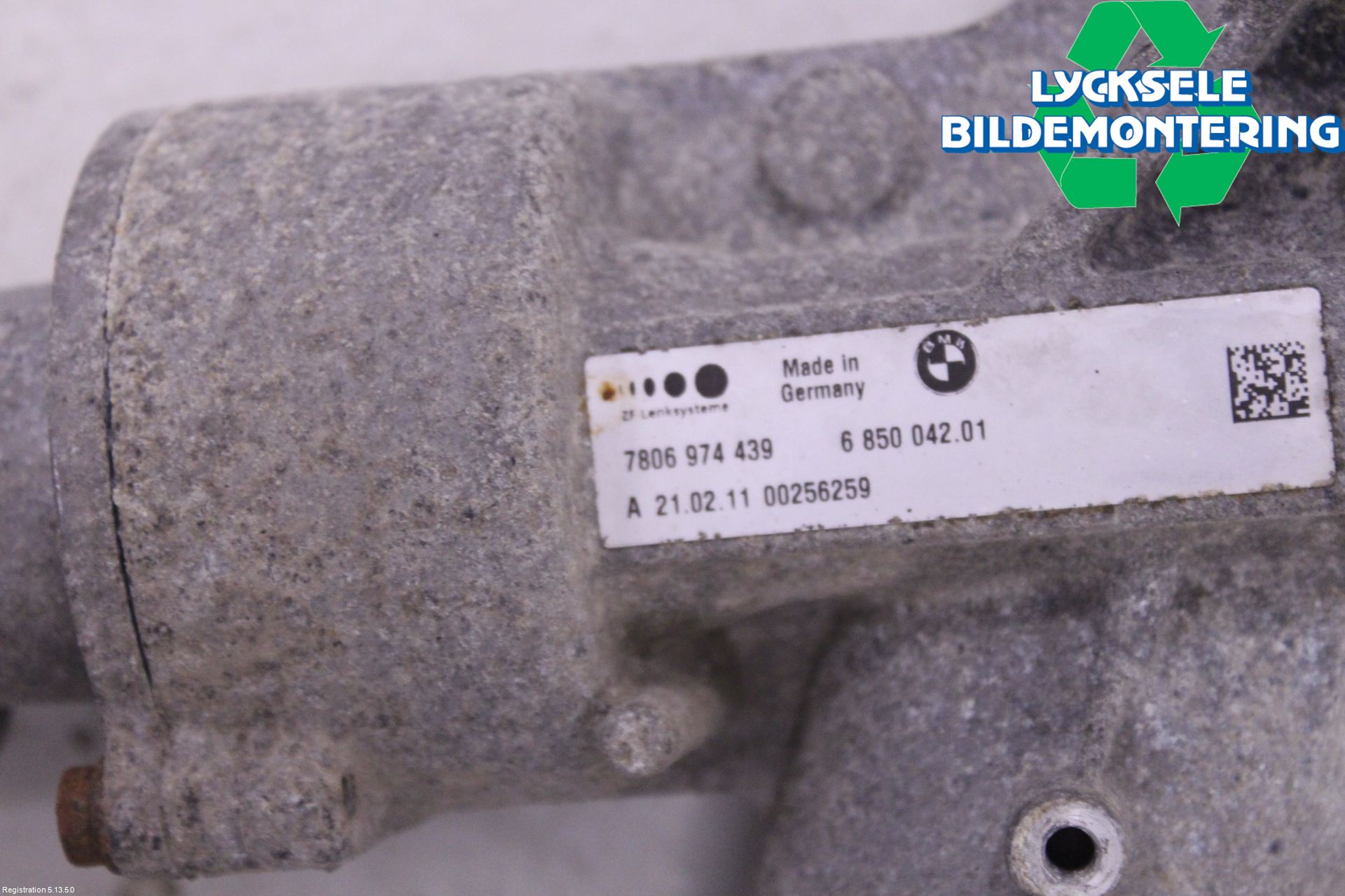 BMW 5 F10/F11/F18 09-17 Styrväxel-Snäcka Elektrisk