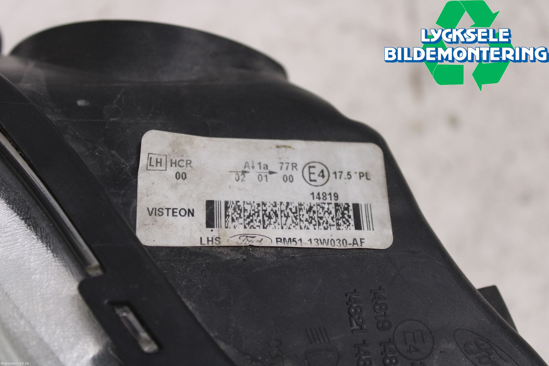 Ford FOCUS 11-14 Strålkastare Vänster