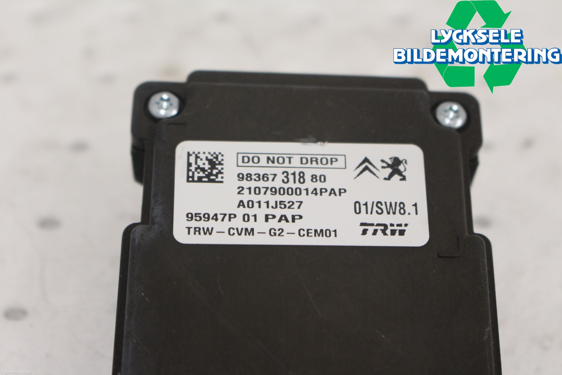 Citroen COTROEN C3 17-24 Parkeringshjälp Kamera