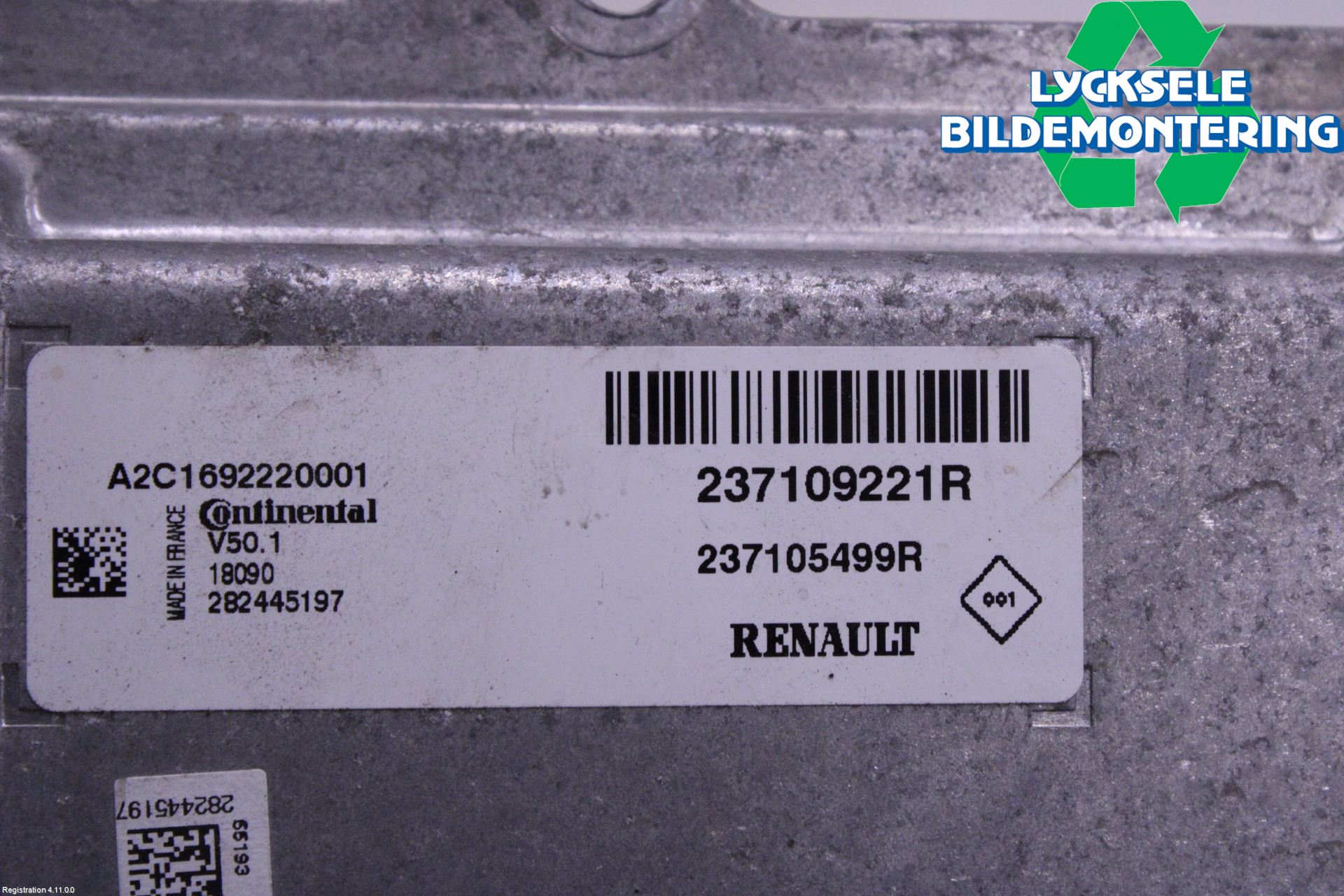 Renault CLIO IV 16-19 Styrenhet Insprut Bensin