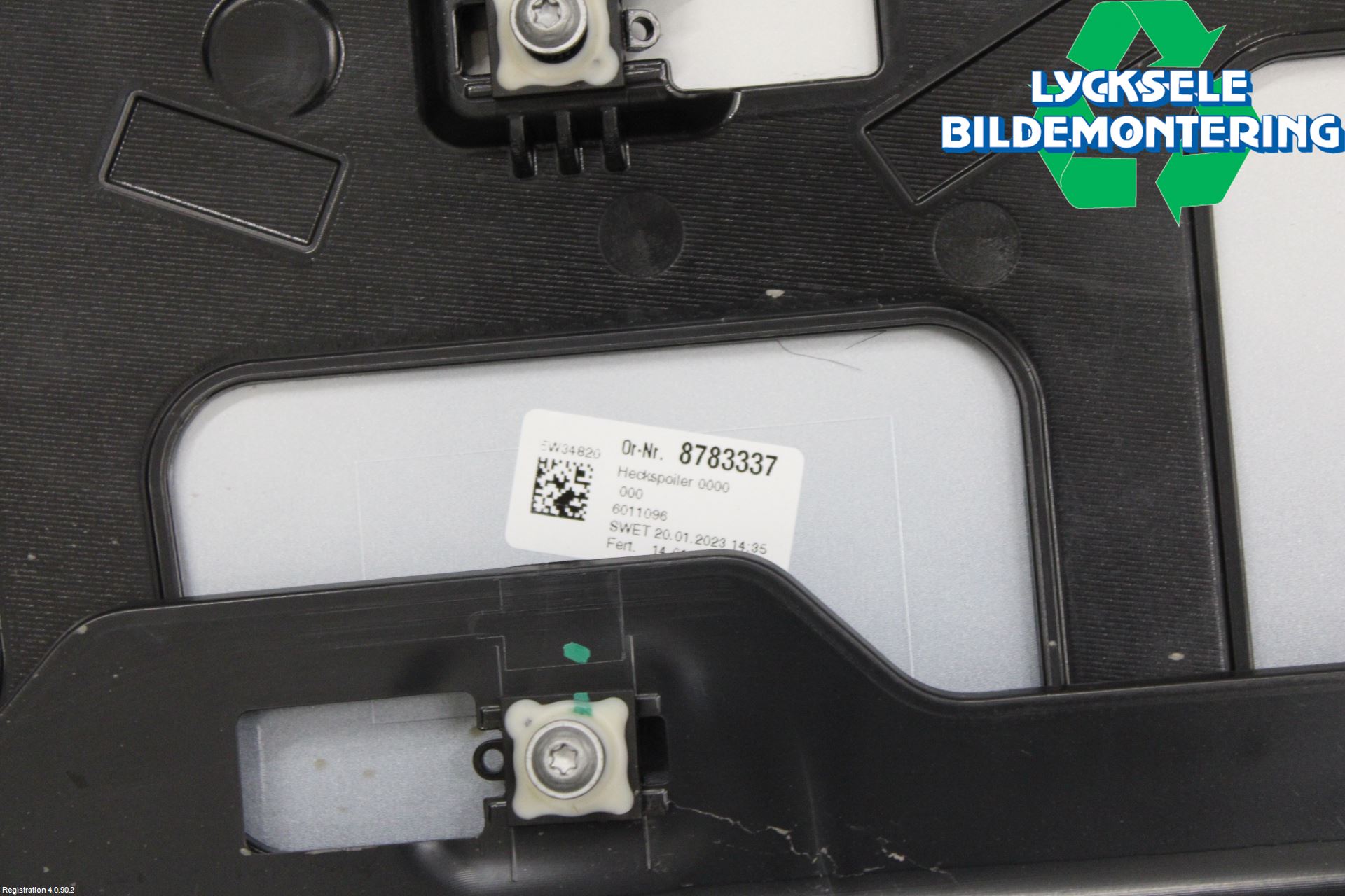 BMW X1/iX1 U11 23- Spoiler Baklucka