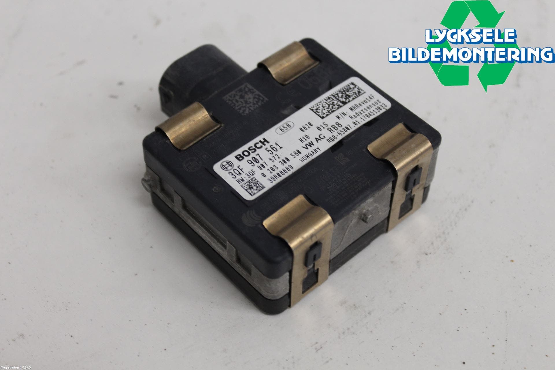 Volkswagen VW GOLF / E-GOLF VII 13-20 Sensor Adaptiv Farthållare