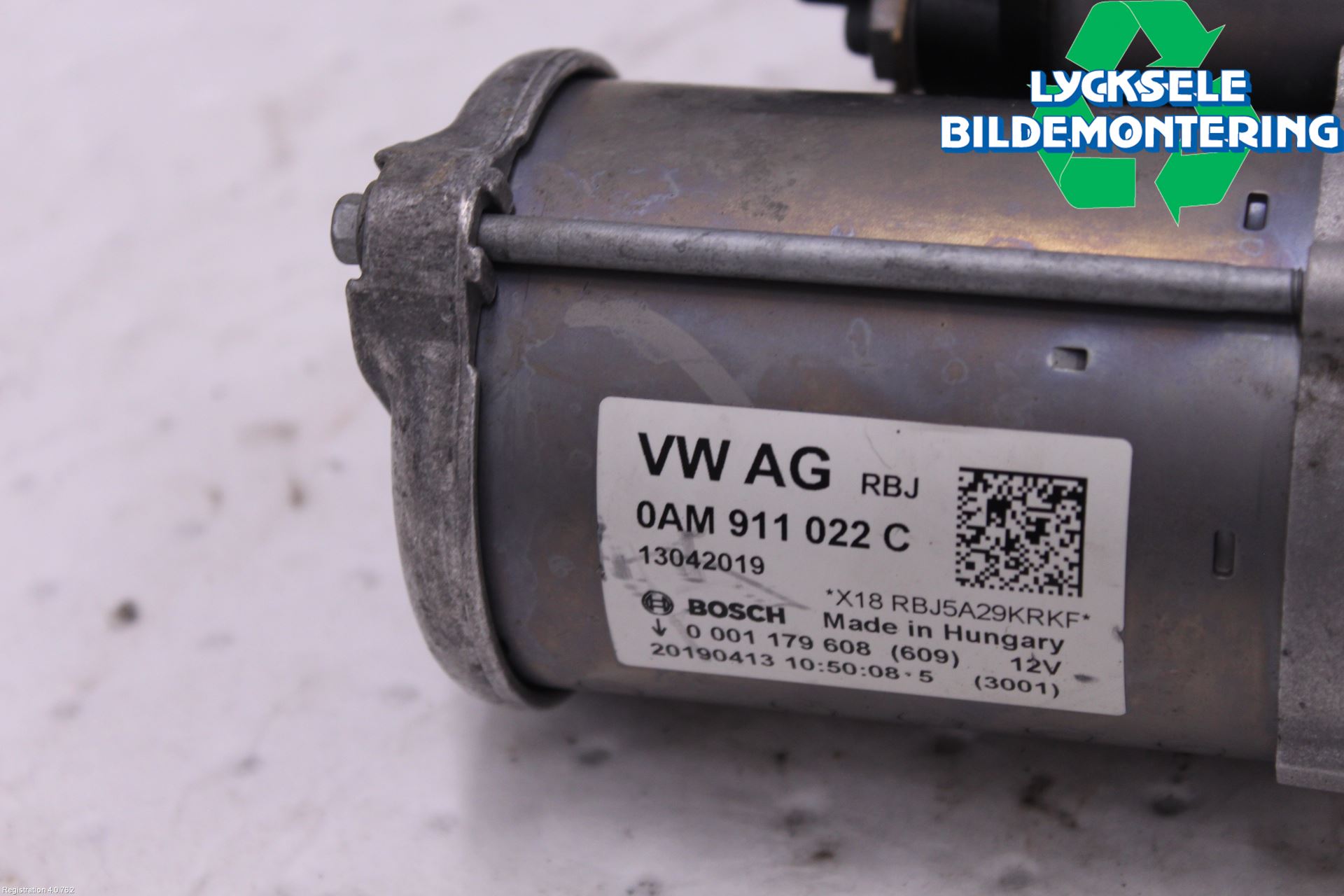 Volkswagen VW GOLF / E-GOLF VII 13-20 Startmotor