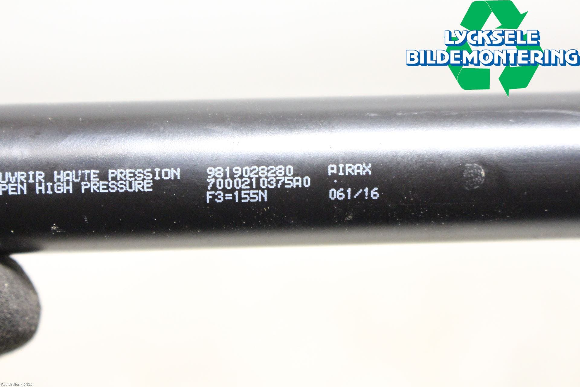 Citroen BERLINGO 08-18 Gasfjäder Baklucka