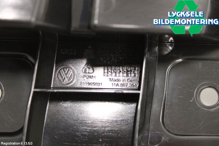 Volkswagen VW ID.4 21- Stötfångarfäste Bak Hö