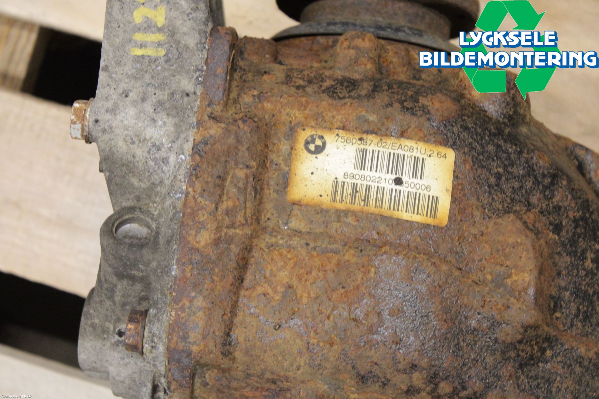 BMW 5 E60/61 Sed/Tou 02-10 Bakväxel-Diff