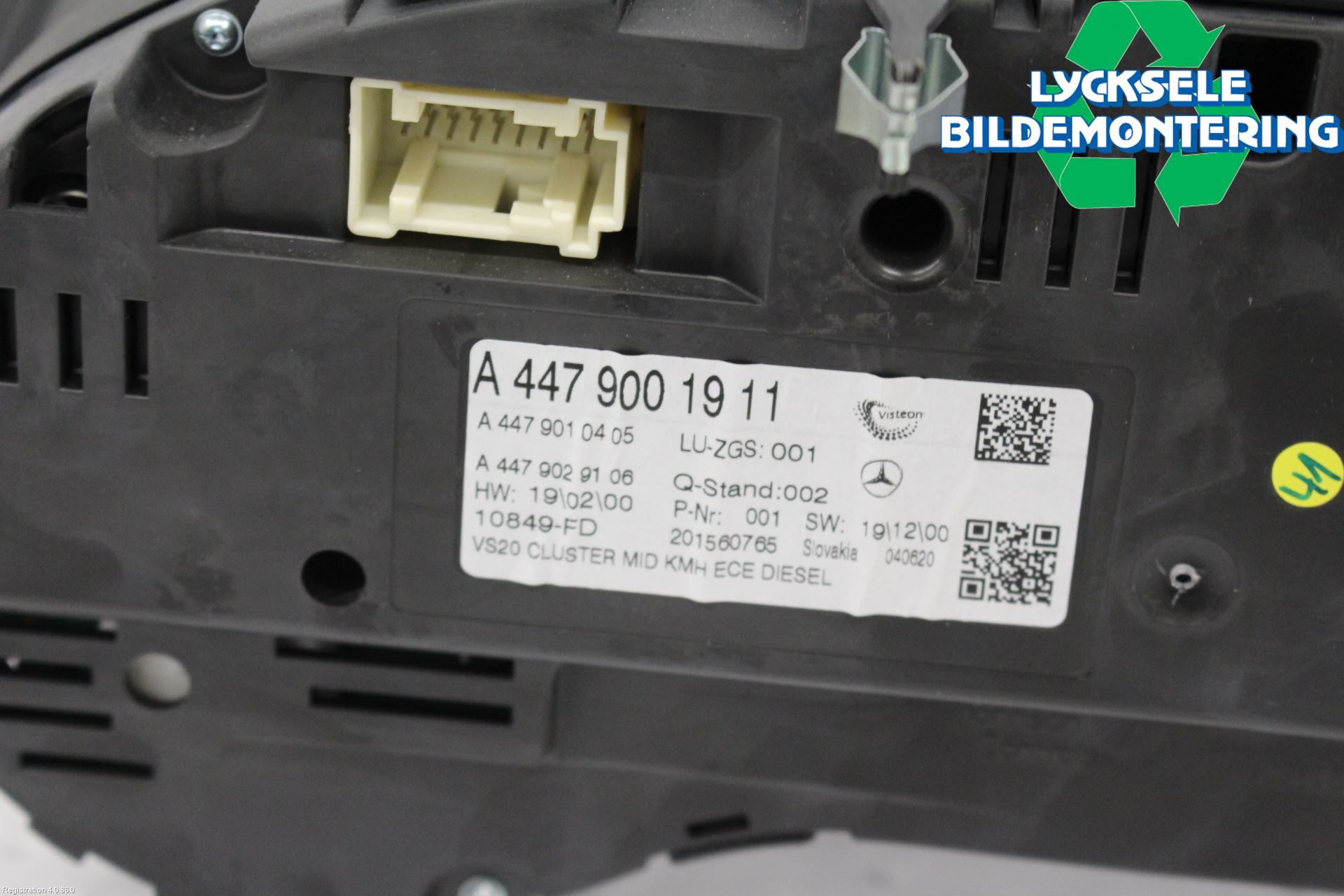Mercedes-Benz MB VITO/V-KLASS (W640,W447,W448) 14- Instrument Komb