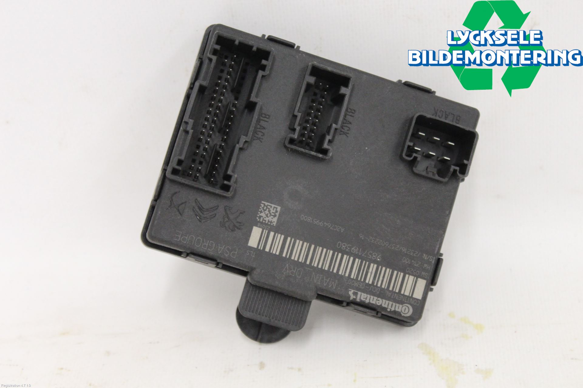 Peugeot 308/E-308 21- Styrenhet Dörr