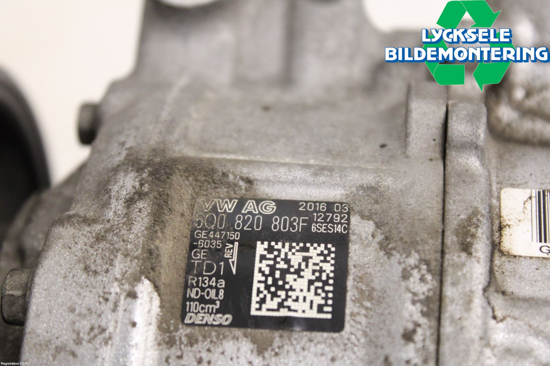 Volkswagen VW GOLF / E-GOLF VII 13-20 Ac Kompressor