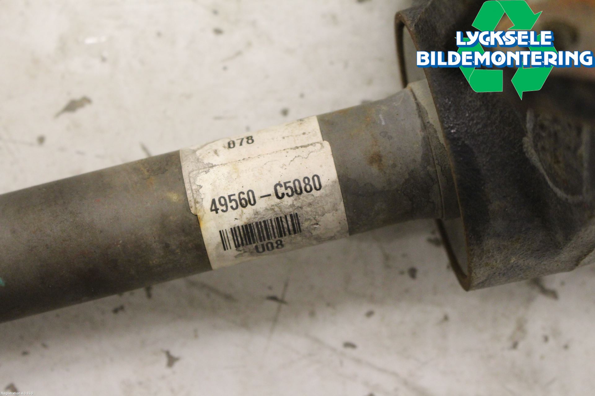 Kia SORENTO 15-20 Drivaxel Fram Höger