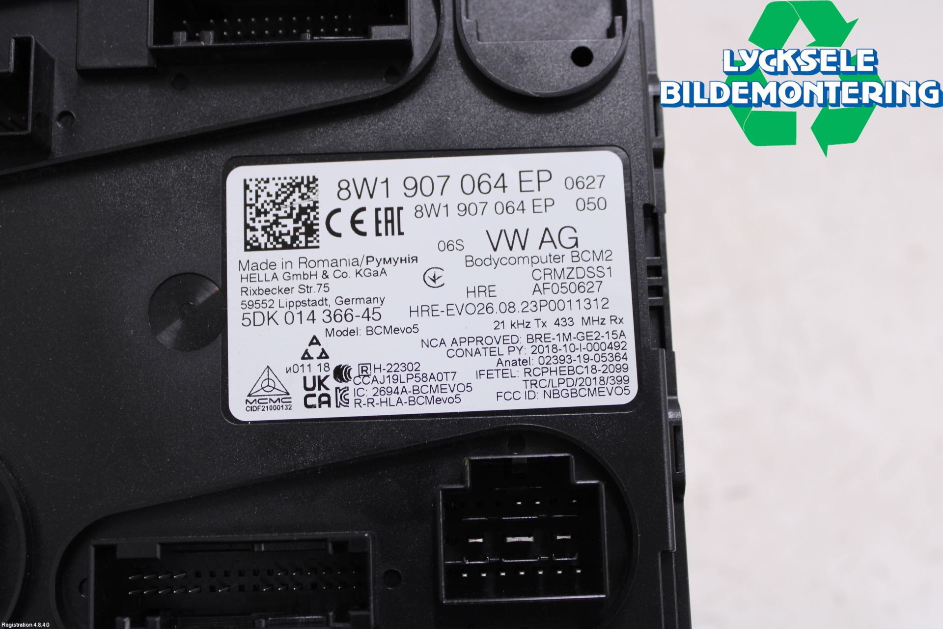 Audi A4/S4 B9 20- Komfort Styrdon