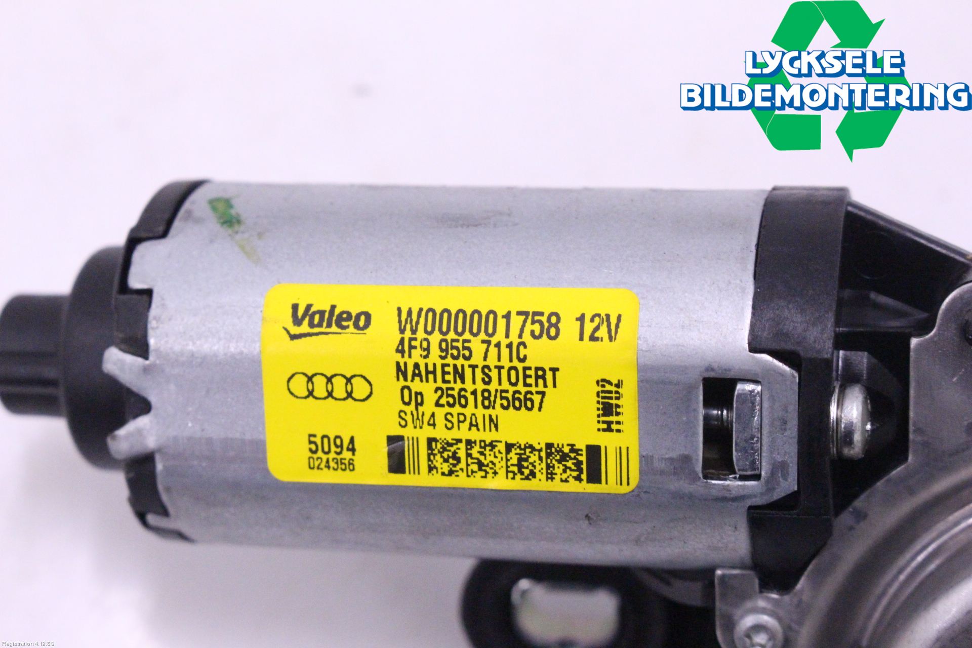 Audi A4 ALLROAD 09-16 Torkarmotor Baklucka