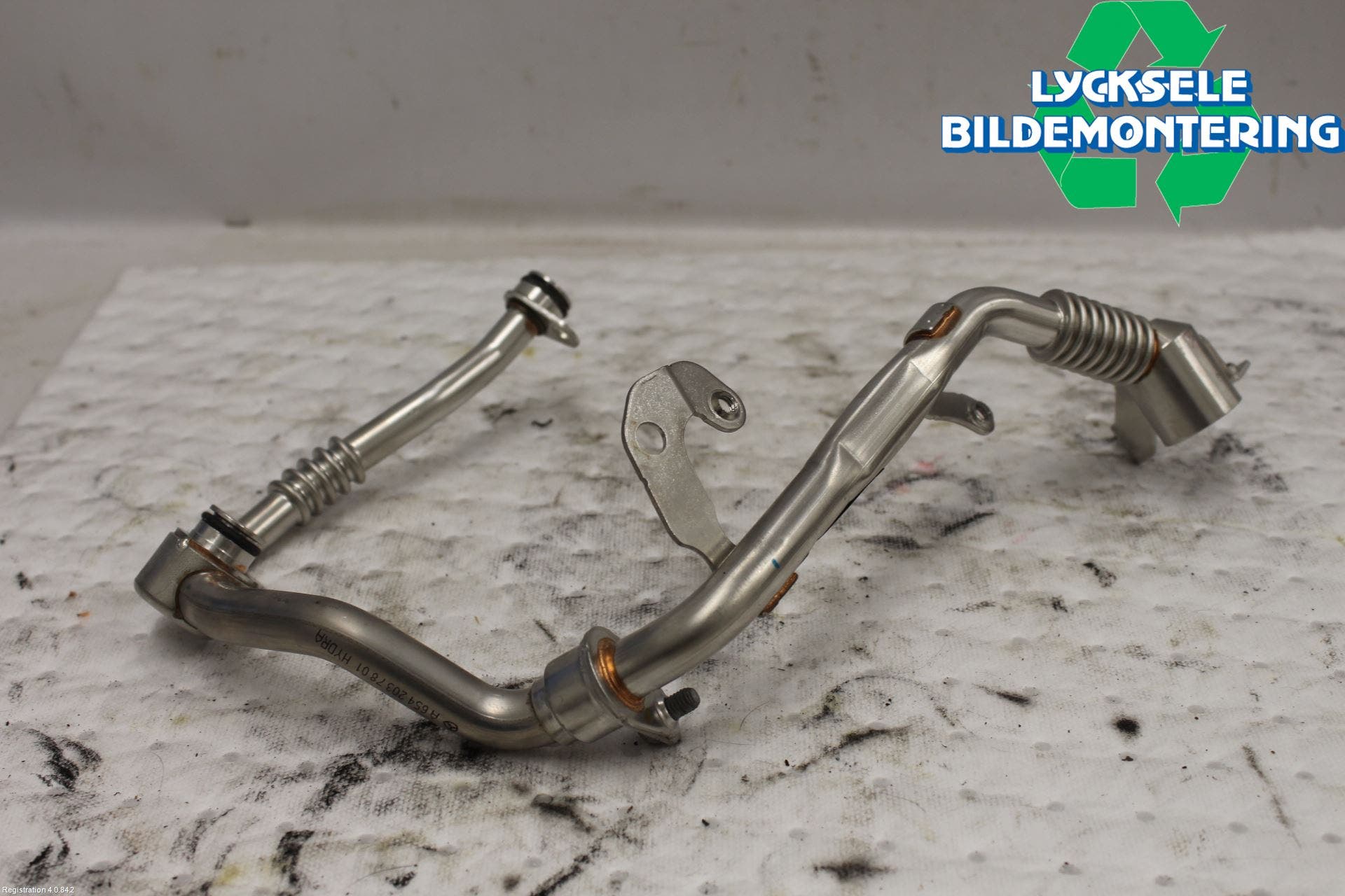 Mercedes-Benz MB GLE-KLASS (W167/V167/C167) 19- Turbovattenrör