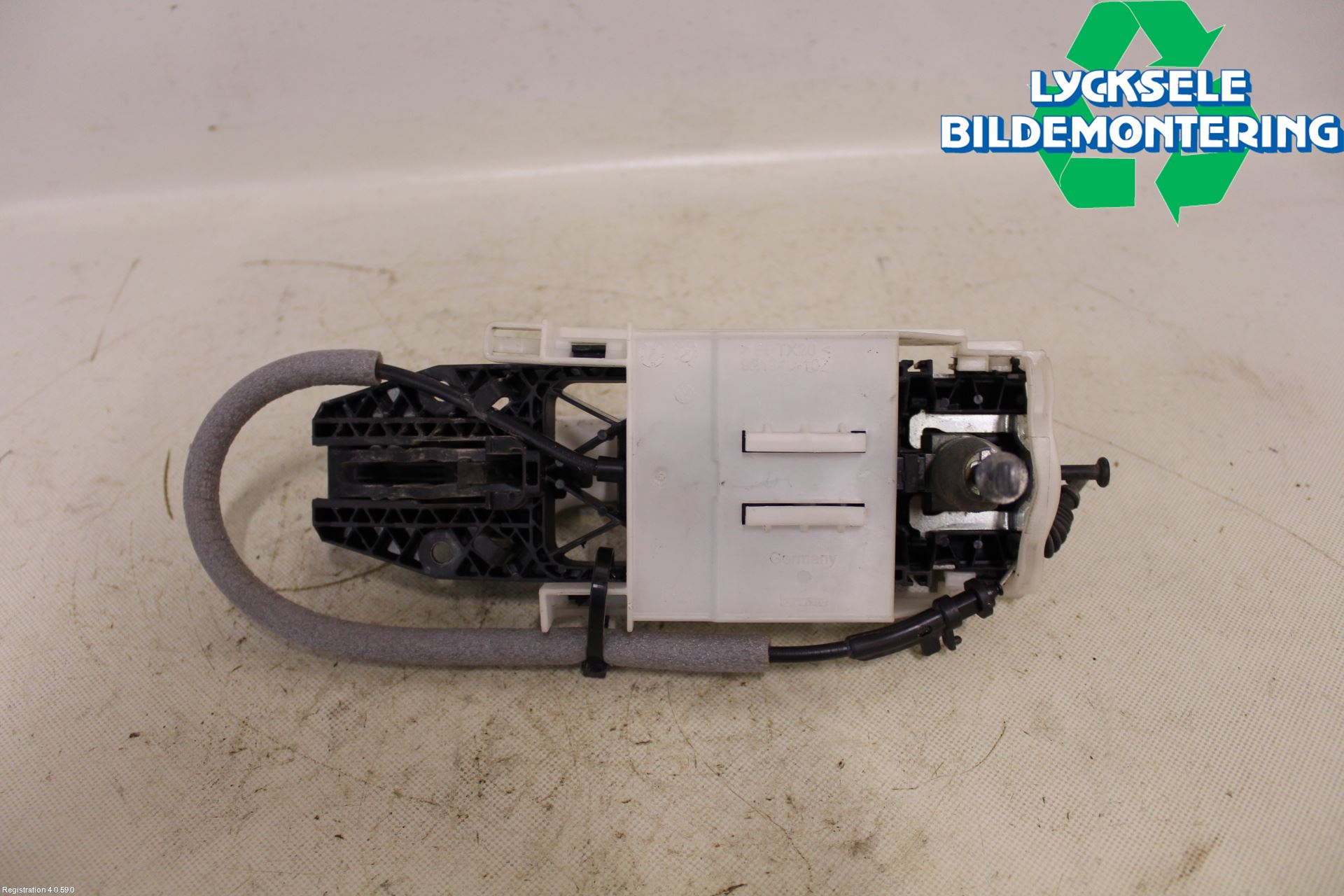 Volkswagen VW TOUAREG 7L 03-10 Dörrhandtag Yttre Vä