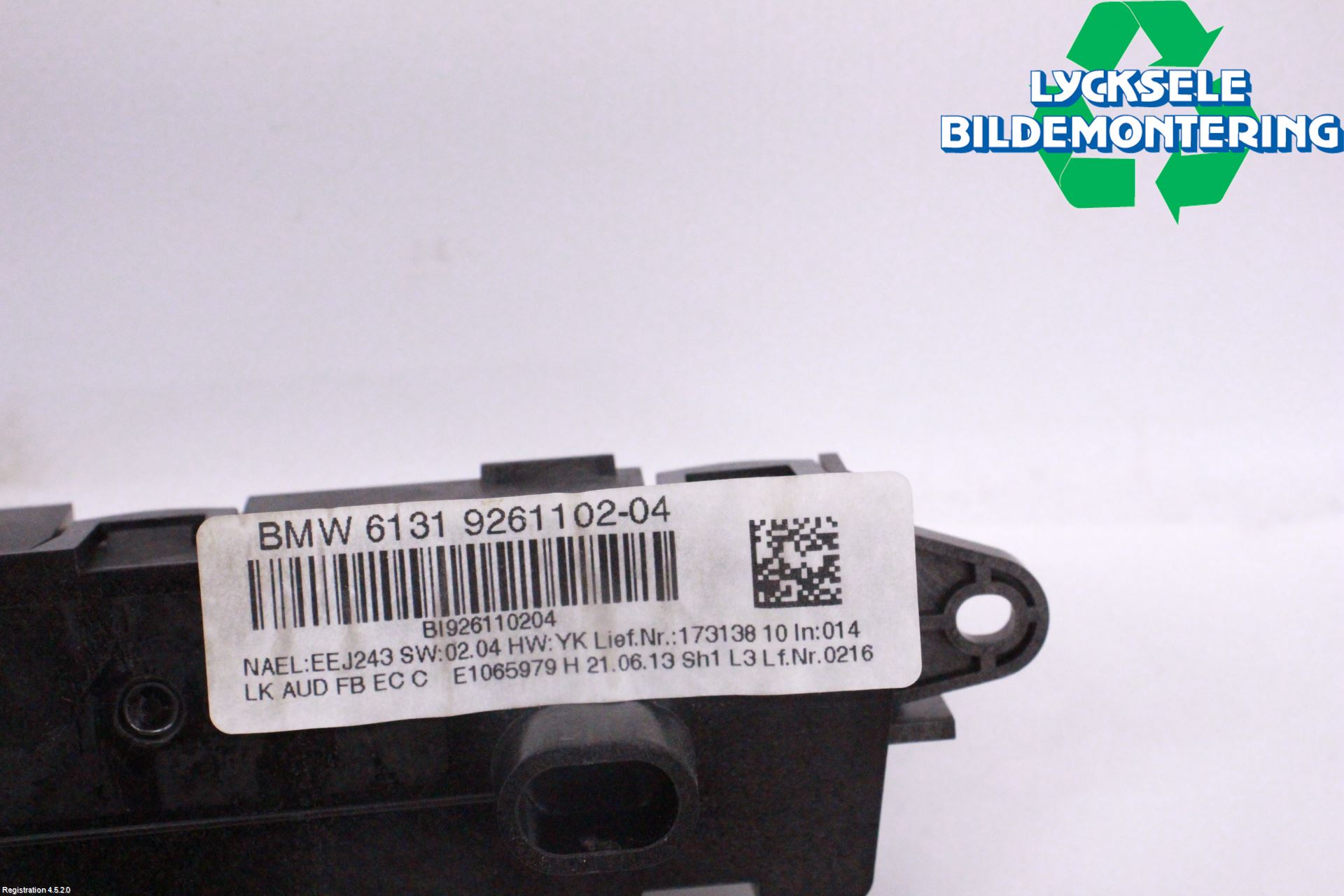BMW 3 F30/F31/F80 12-19 Cd Radio - Multimediapanel