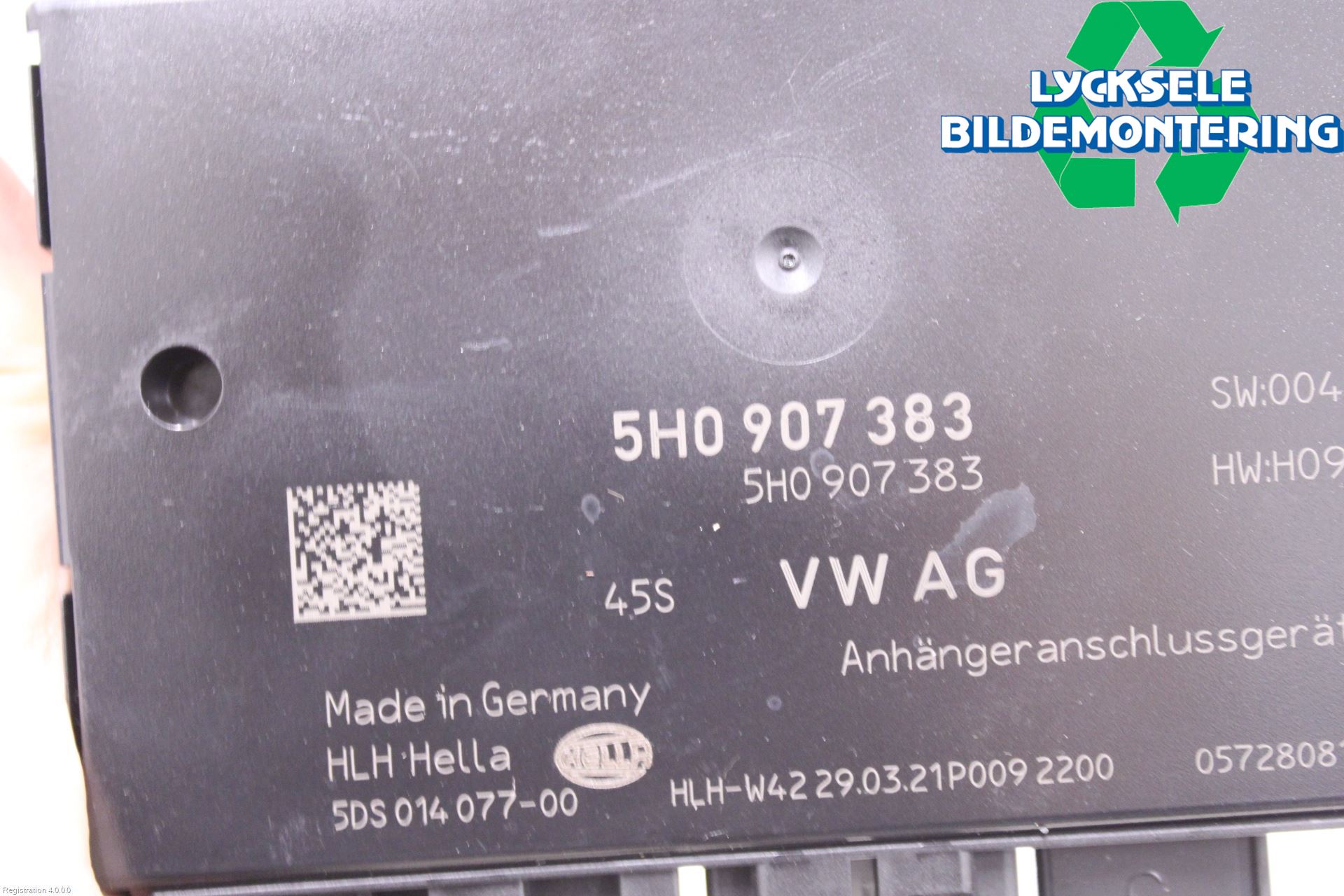 Volkswagen VW TRANSP/CARAVELLE (T6) 16-22 Styrenhet Dragkrok