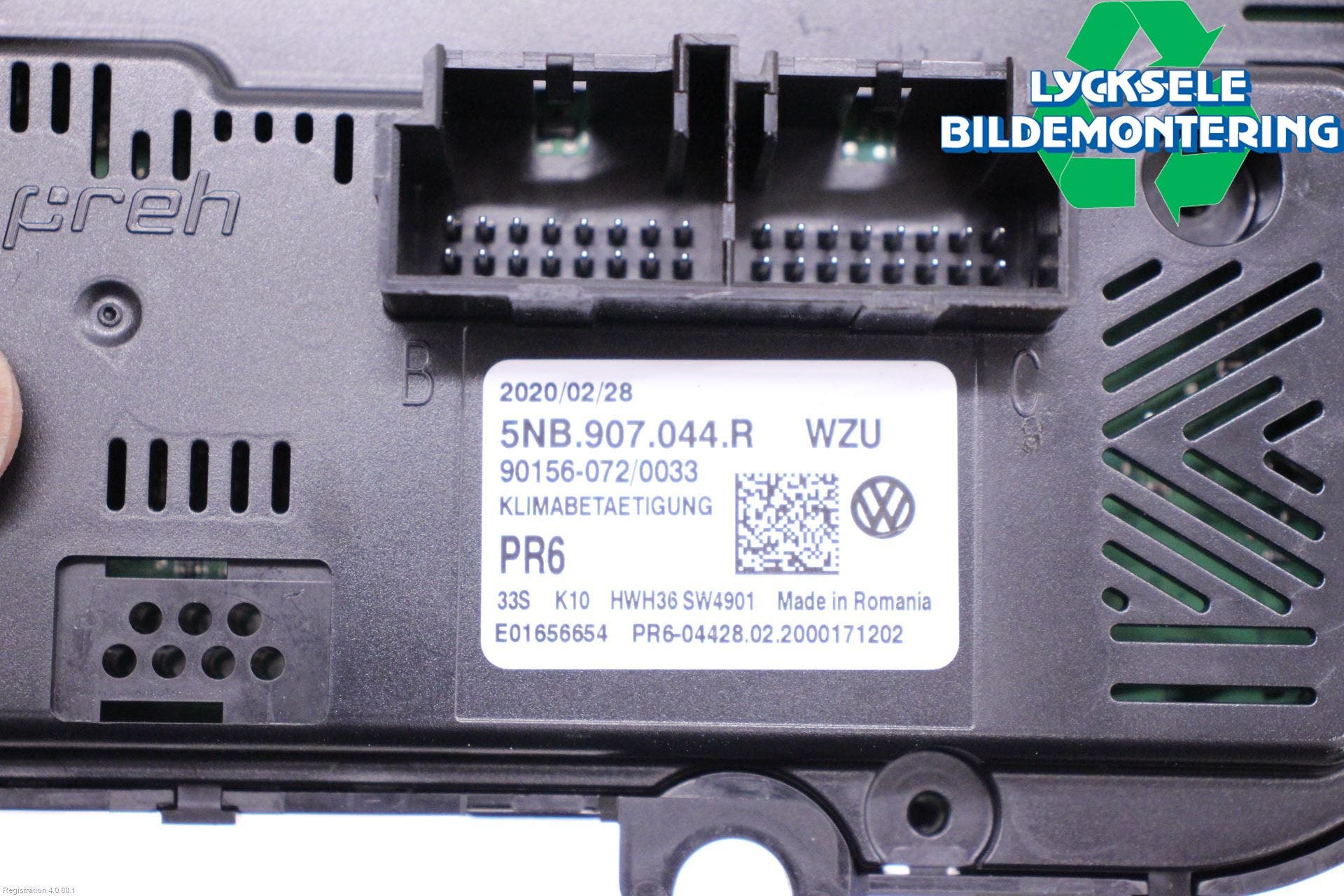 Volkswagen VW TIGUAN 16-24 Ac Styrenhet Ac Manöveren