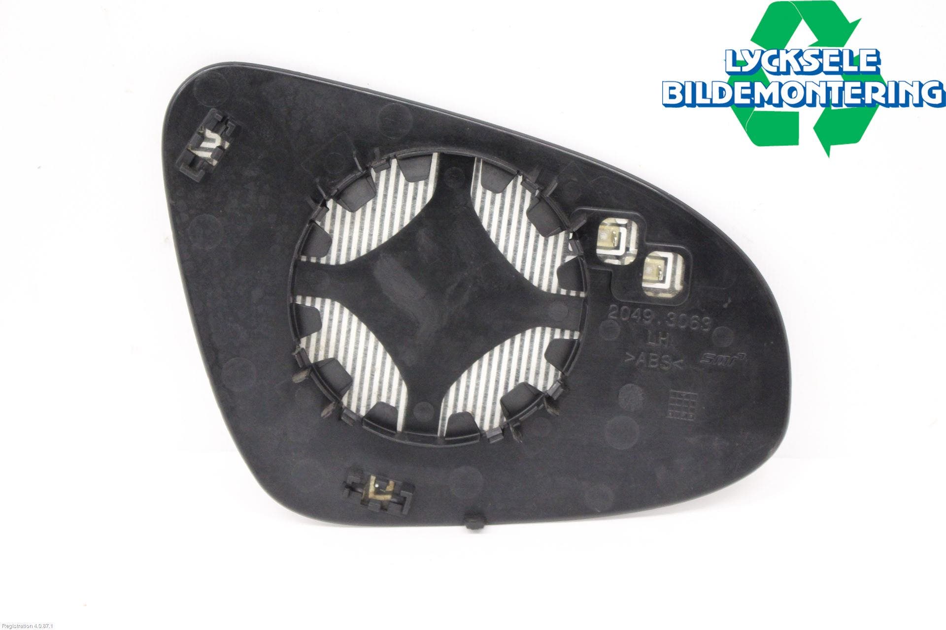 Toyota AURIS 13-19 Spegelglas Vä