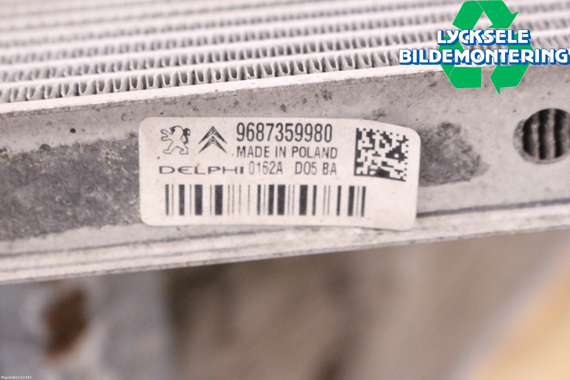 Peugeot 508 11-18 Kylare Man