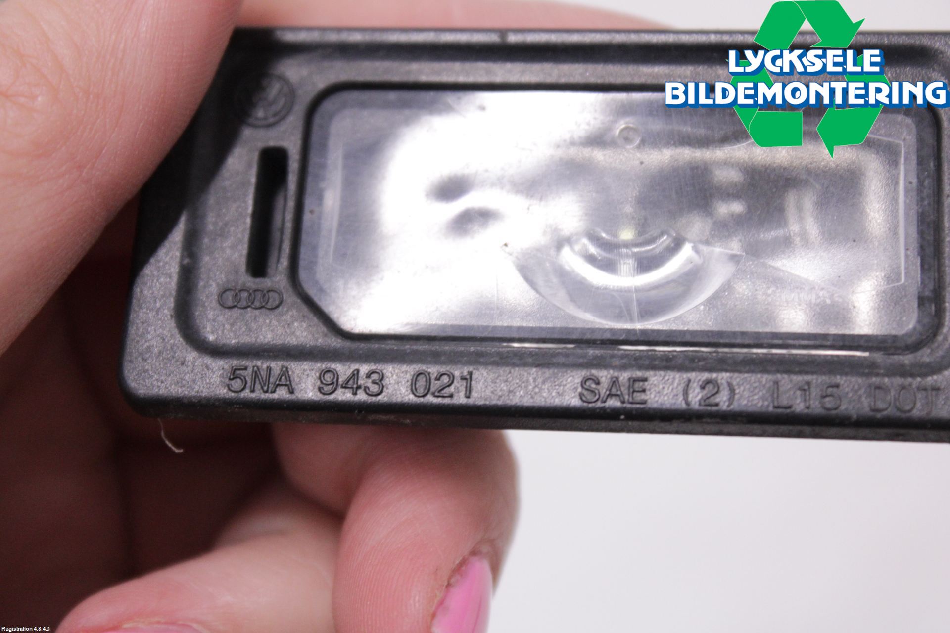 Volkswagen VW ID.4 21- Skylt Belysning