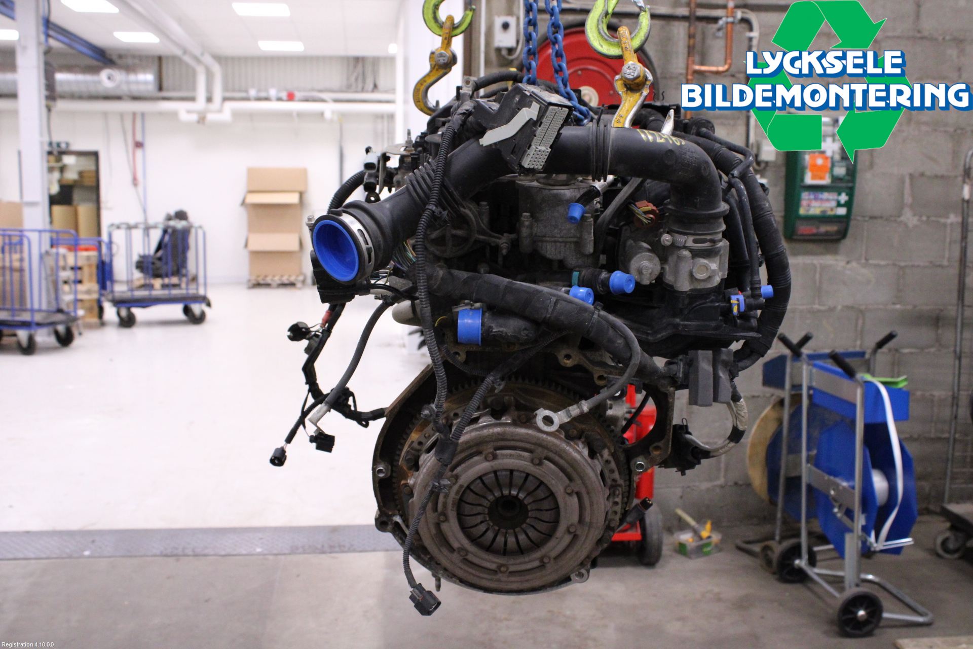 Ford FIESTA 13-17 Motor Bensin