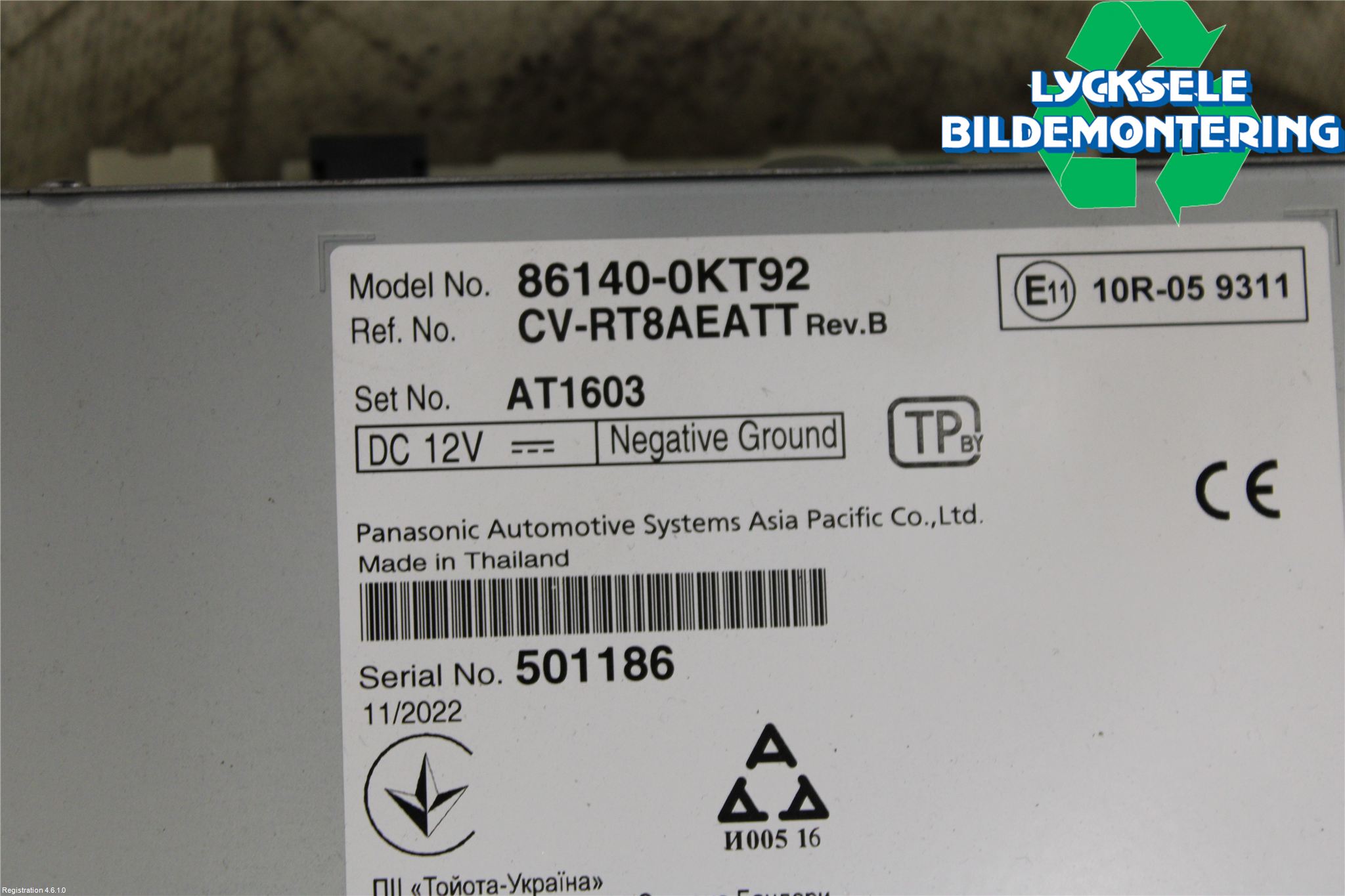 Toyota HILUX 16- Cd Radio - Multimediapanel