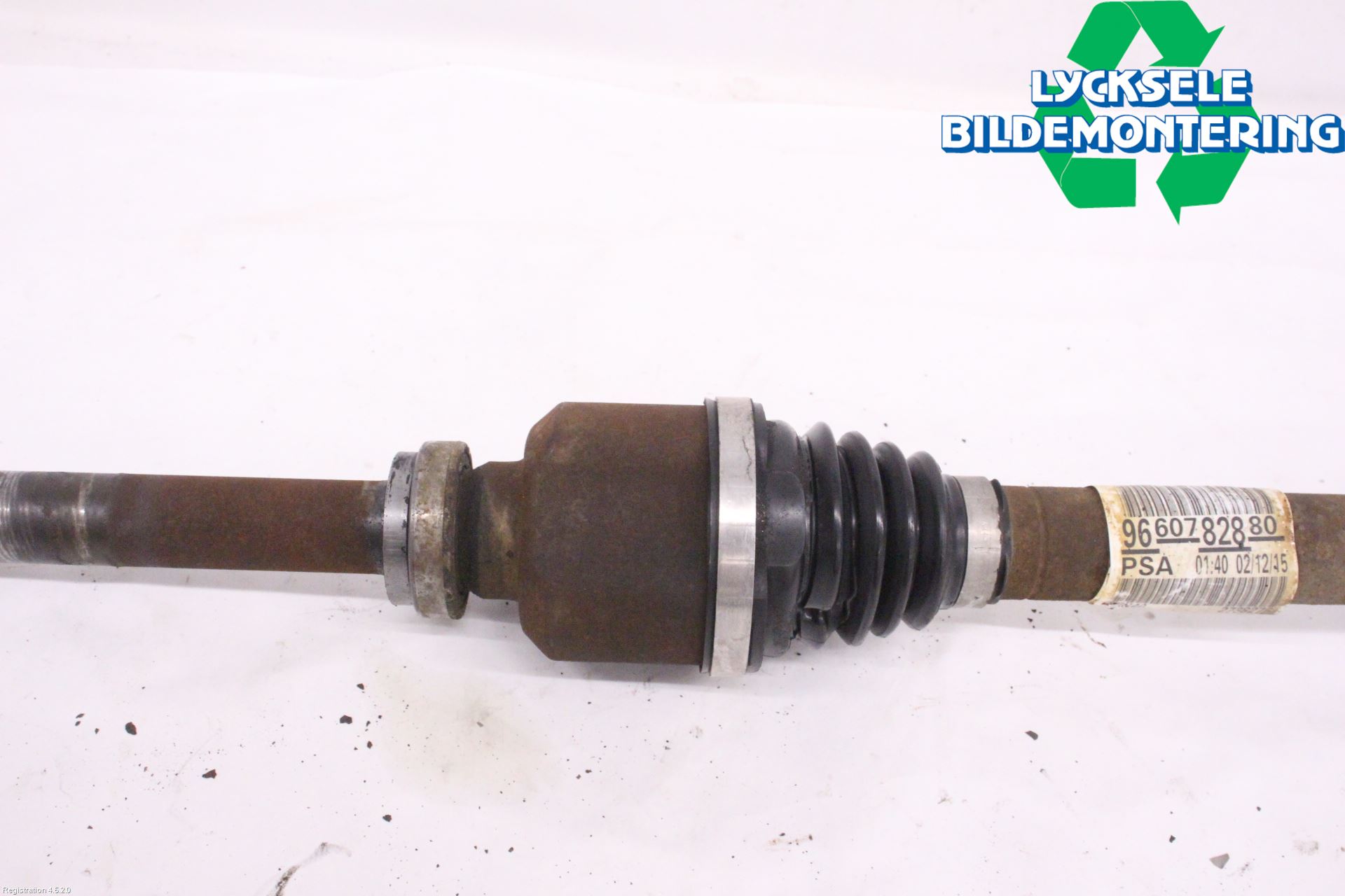 Peugeot PARTNER 16-18 Drivaxel Fram Höger