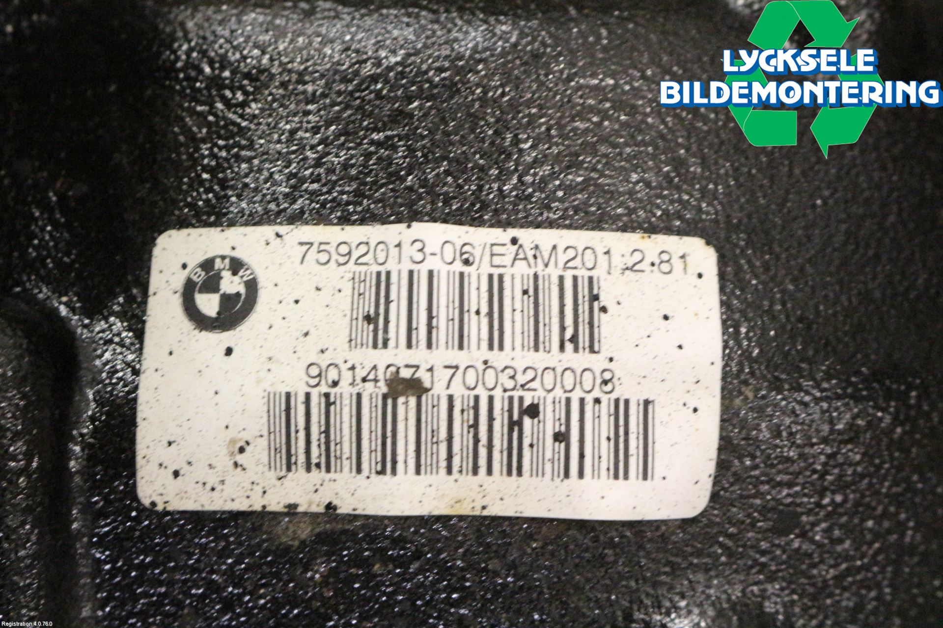 BMW X3 F25 10-17 Bakväxel-Diff