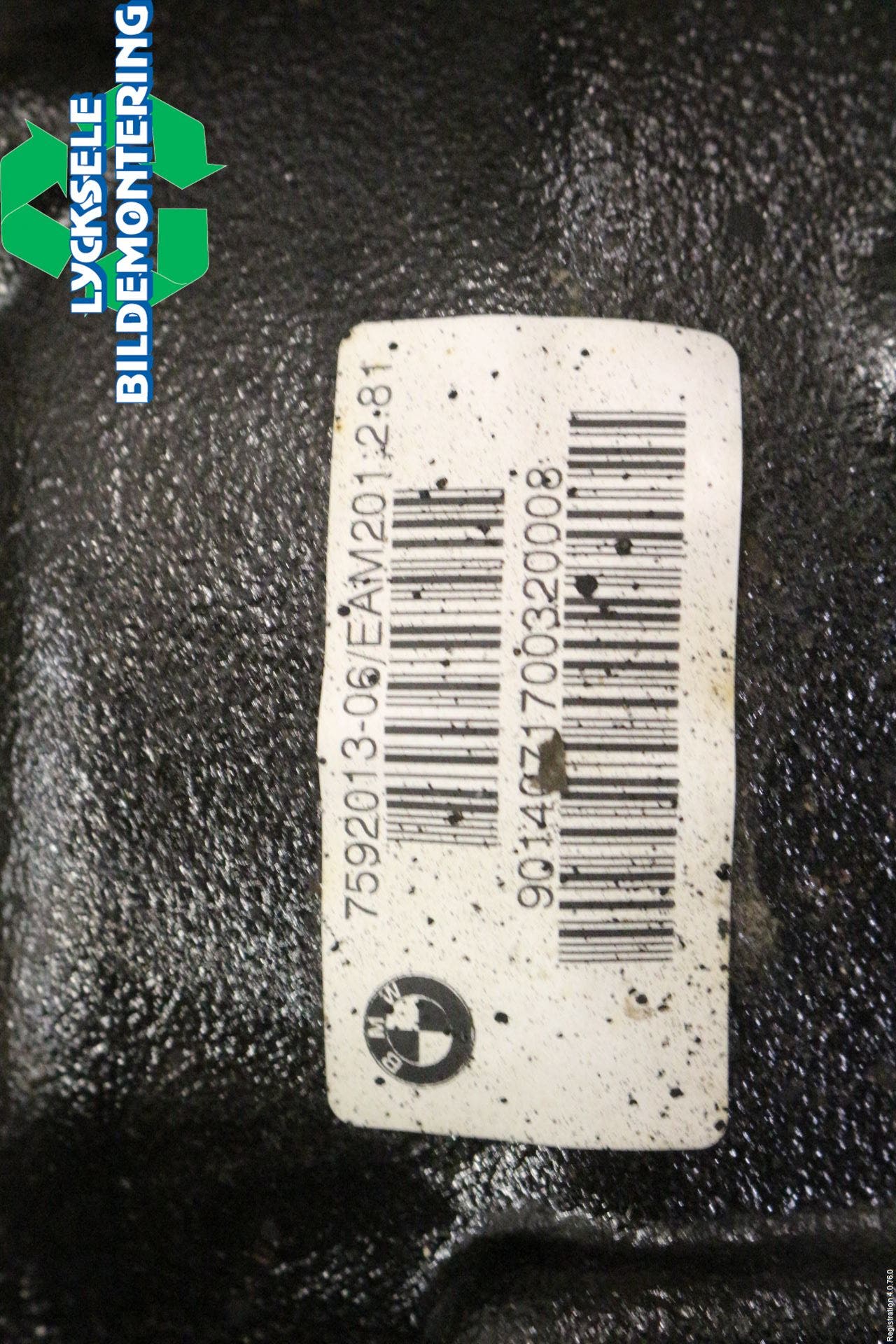 BMW X3 F25 10-17 Bakväxel-Diff