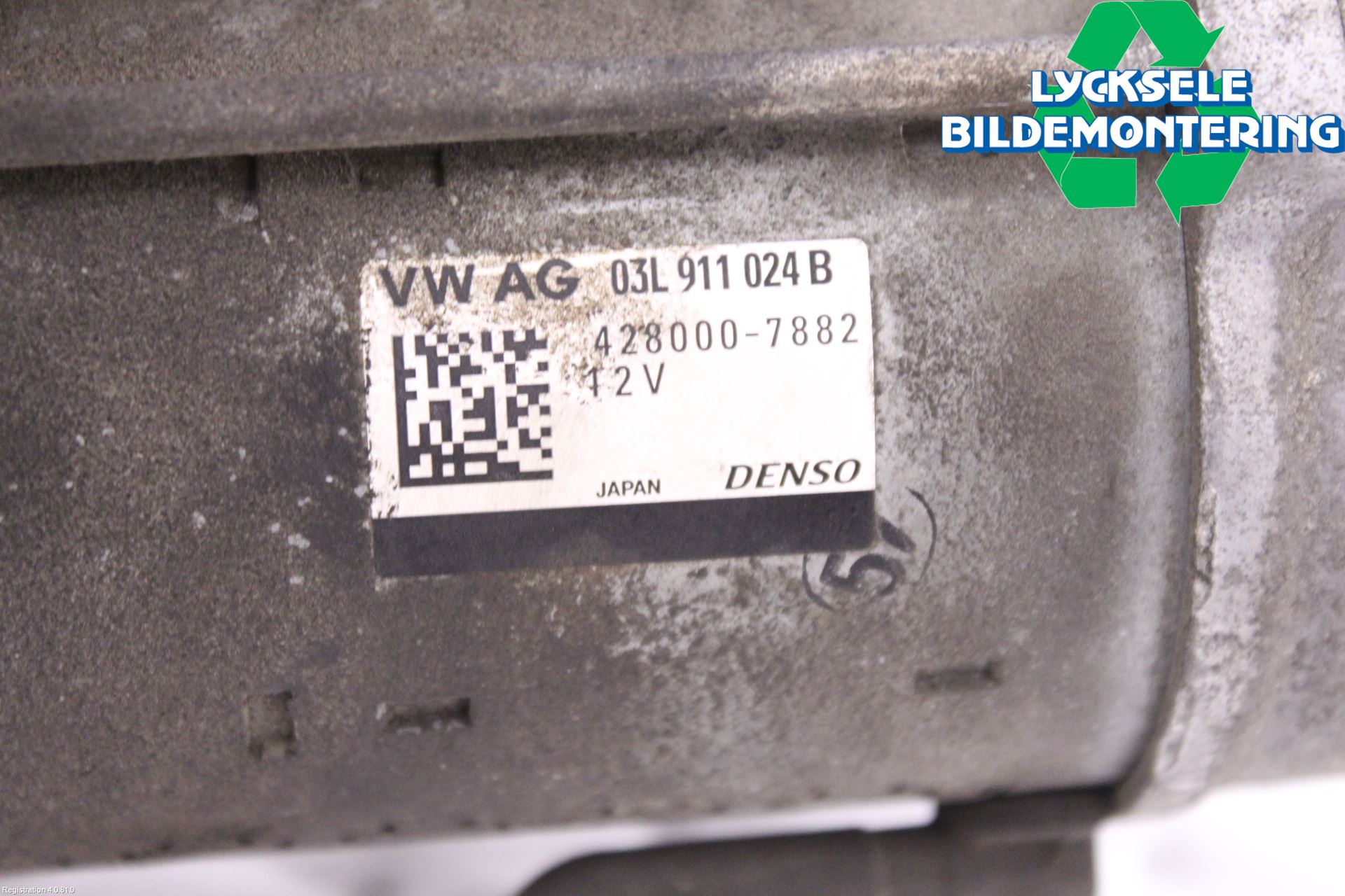 Audi A4 12-15 Startmotor Diesel