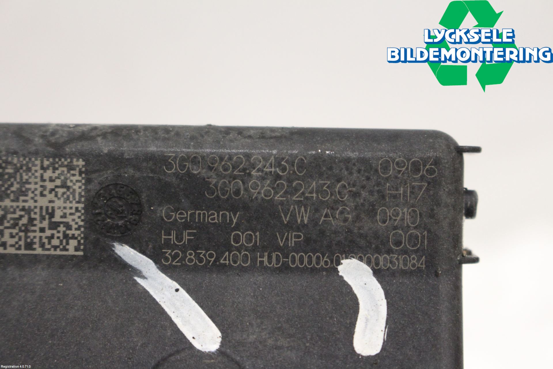 Seat TARRACO 19- Styrenhet Baklucka