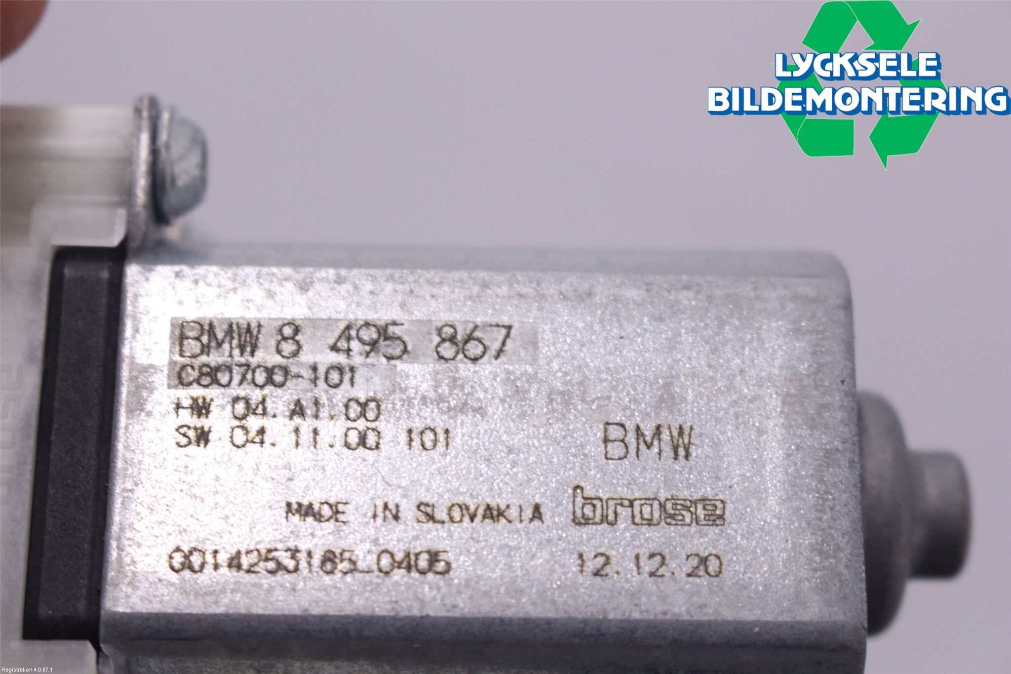 BMW 3 G20/G21/G80/G81 19- Fönsterhissmotor