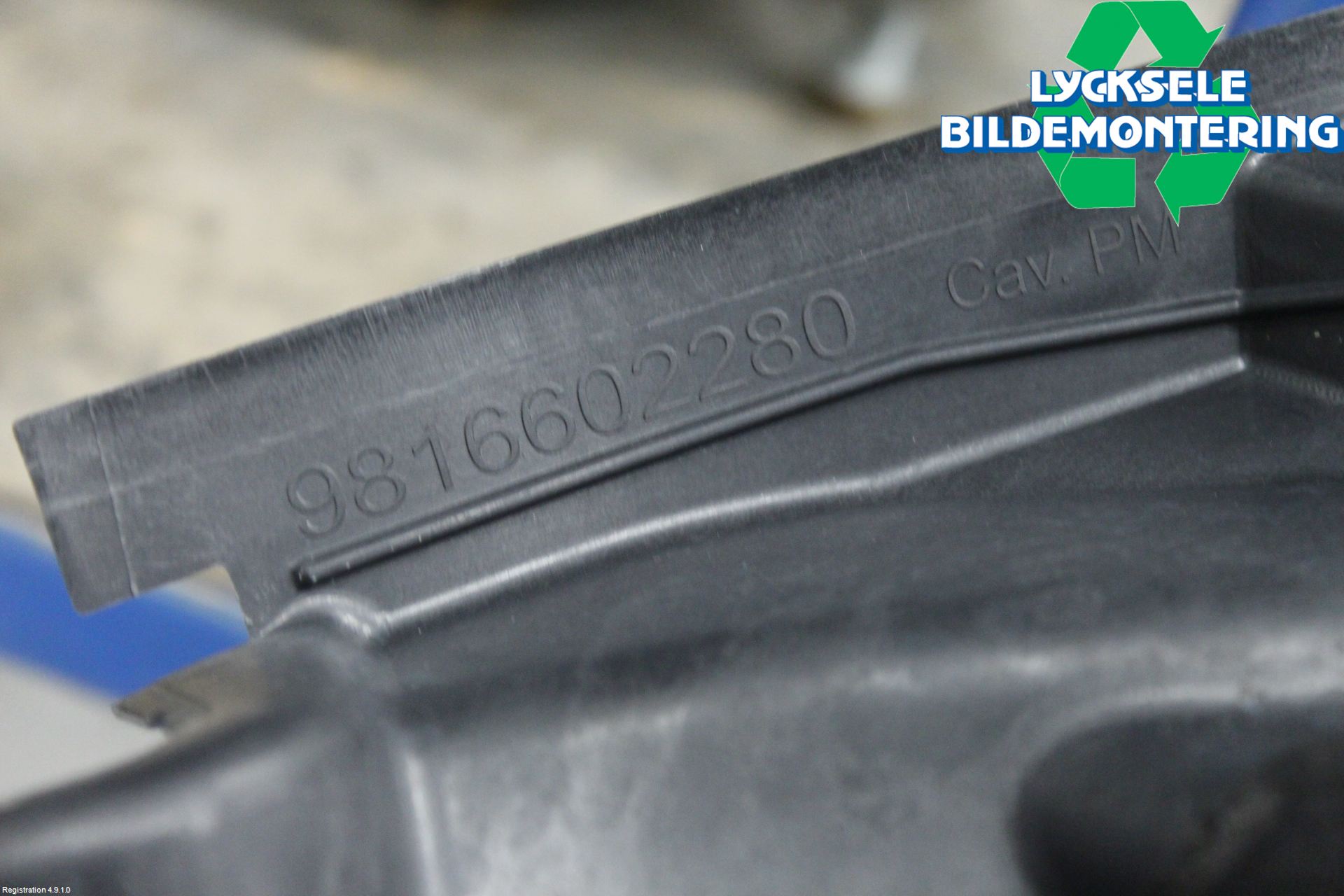 Peugeot PARTNER/E-PARTNER 19- Torpedplåt-Torpedplast