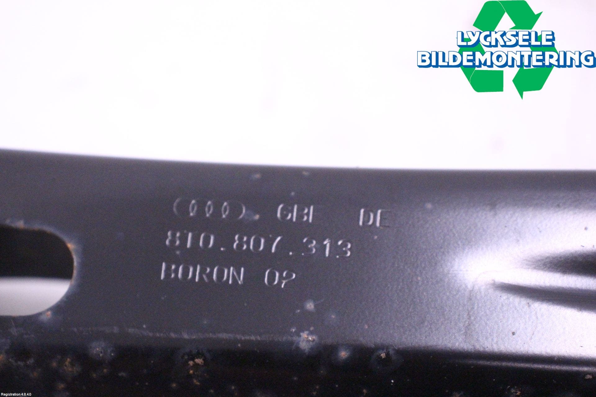 Audi A4 12-15 Stötfångarbalk Bak