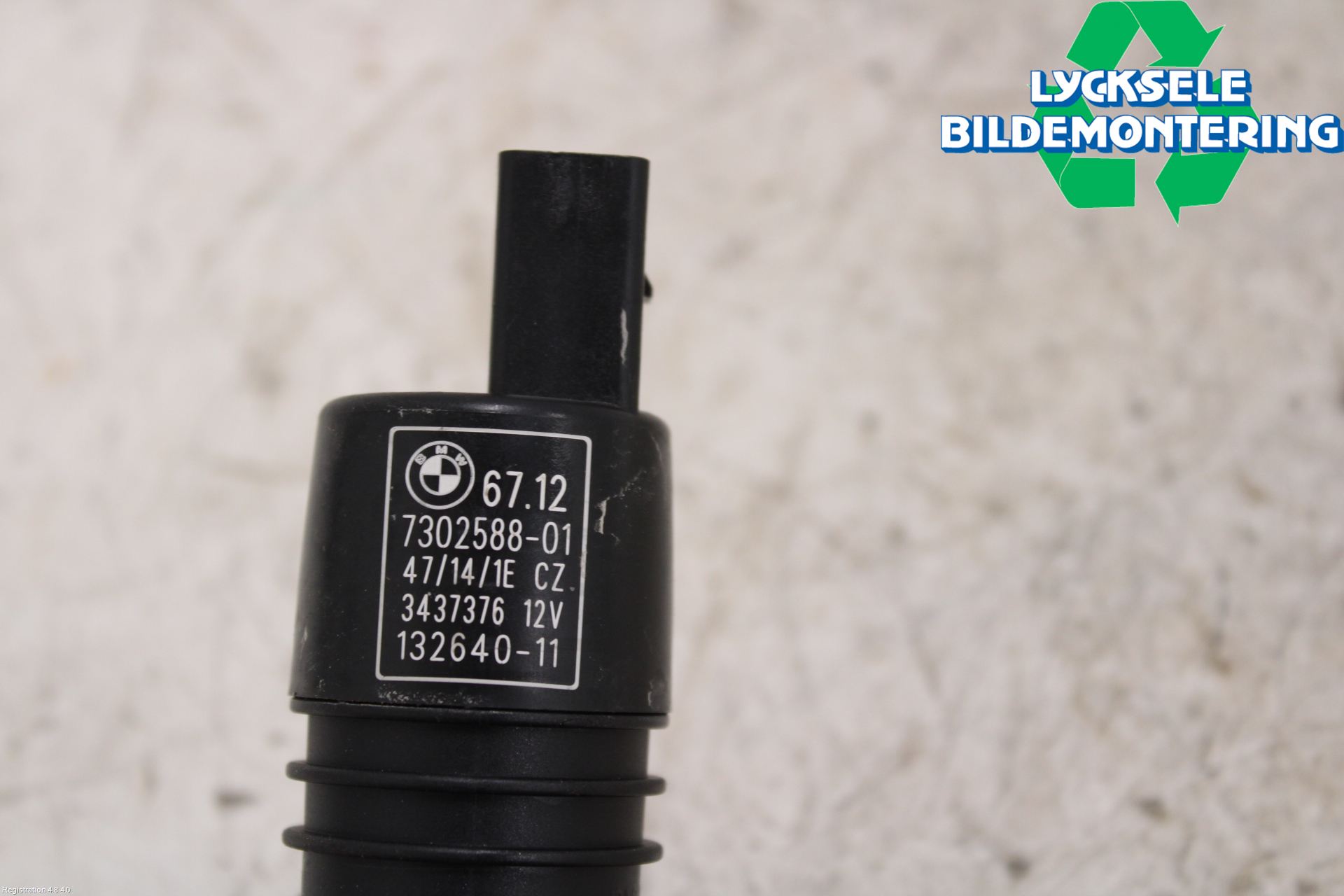 BMW 3 F30/F31/F80 12-19 Spolarpump Baklucka