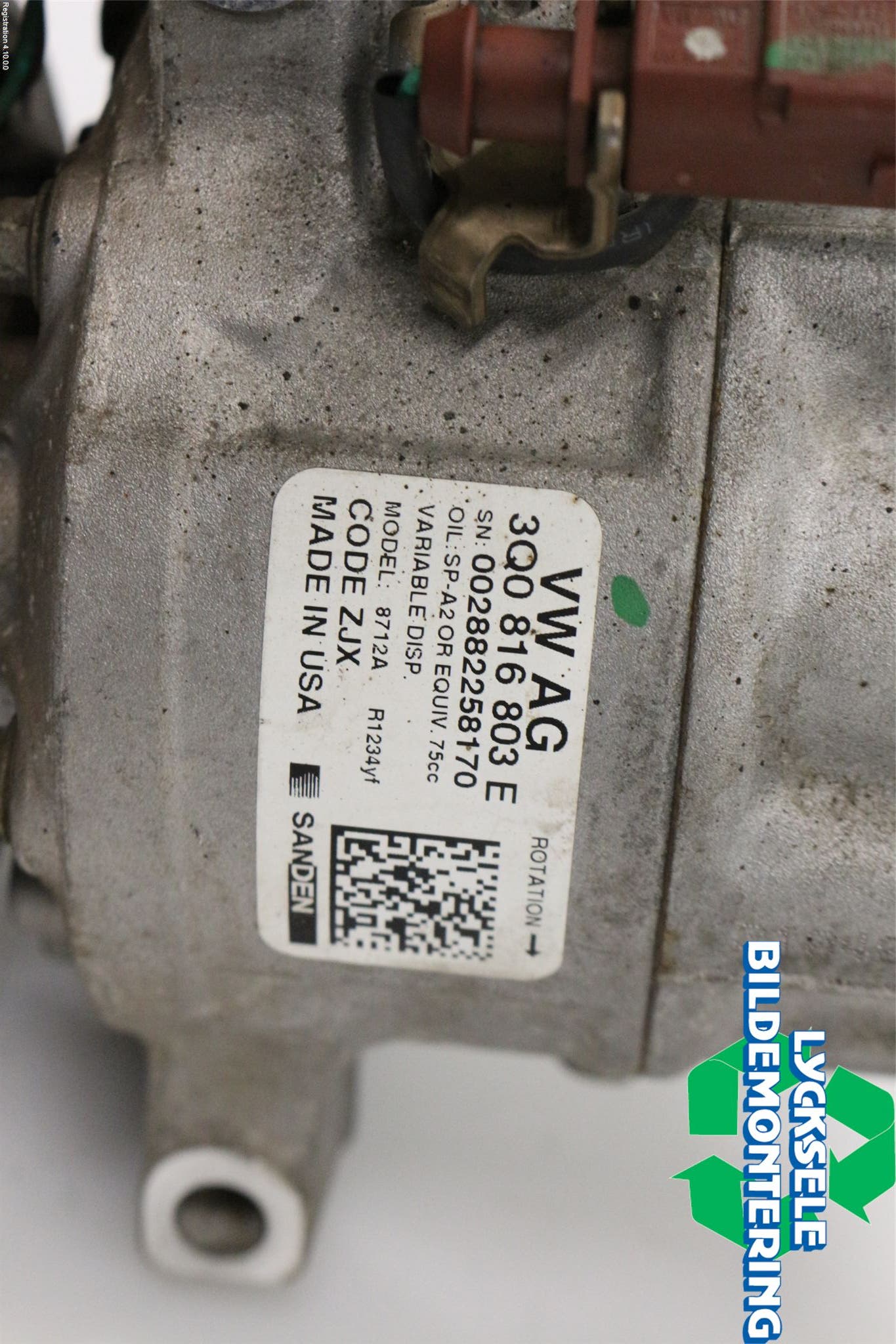 Volkswagen VW TIGUAN 16-24 Ac Kompressor