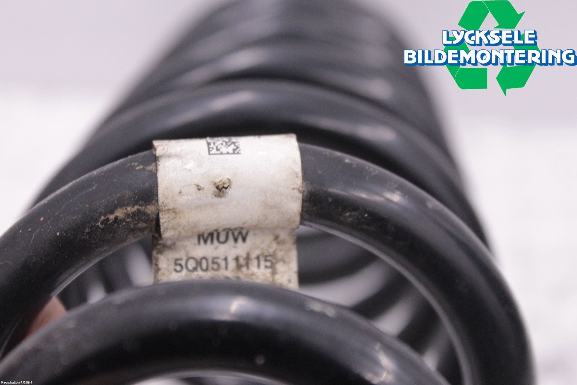 Volkswagen VW GOLF / E-GOLF VII 13-20 Fjäder Bak