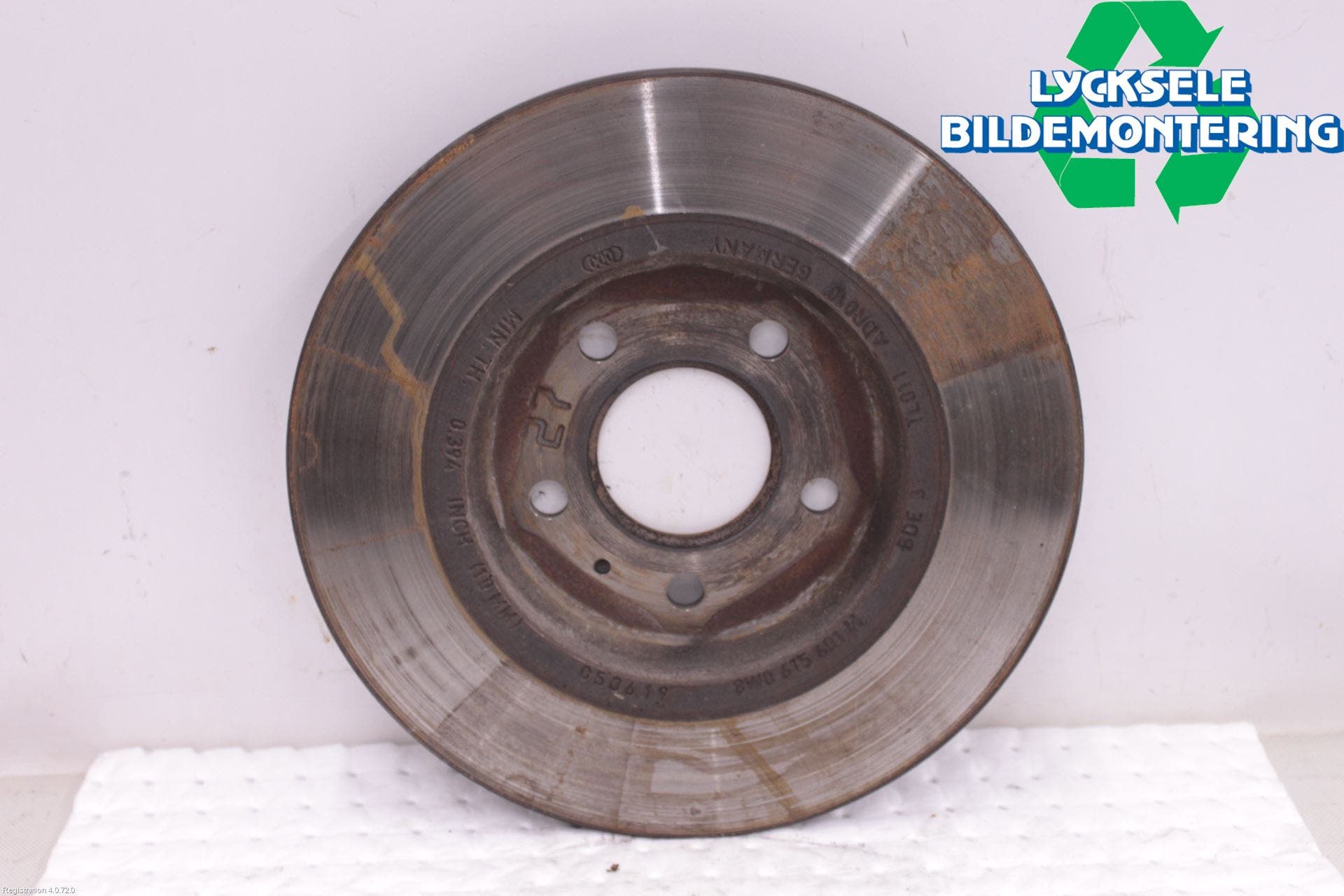 Audi A4/S4 B9 20- Bromsskiva Bak