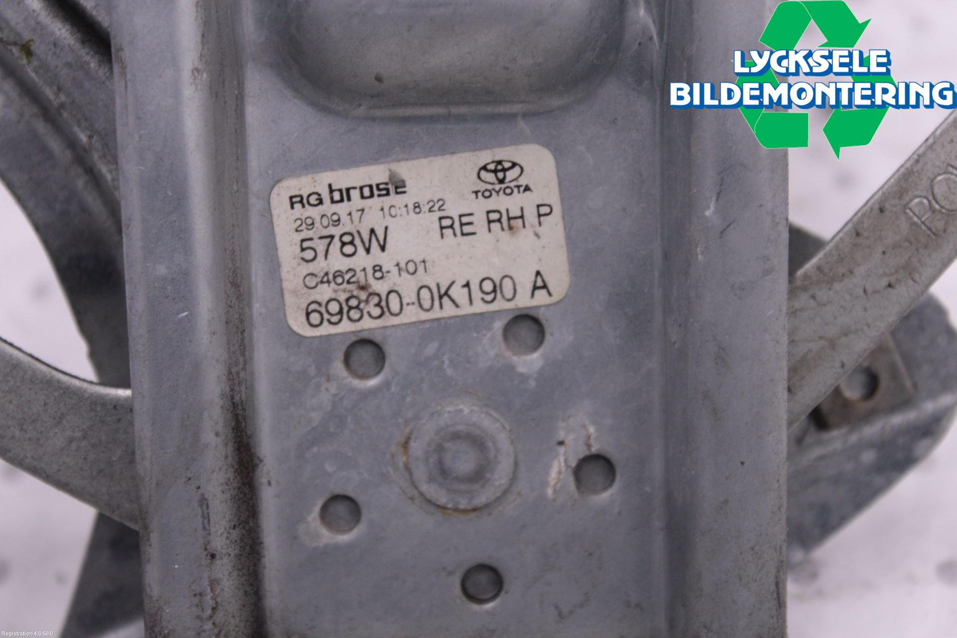 Toyota HILUX 16- Fönsterhiss El Kompl
